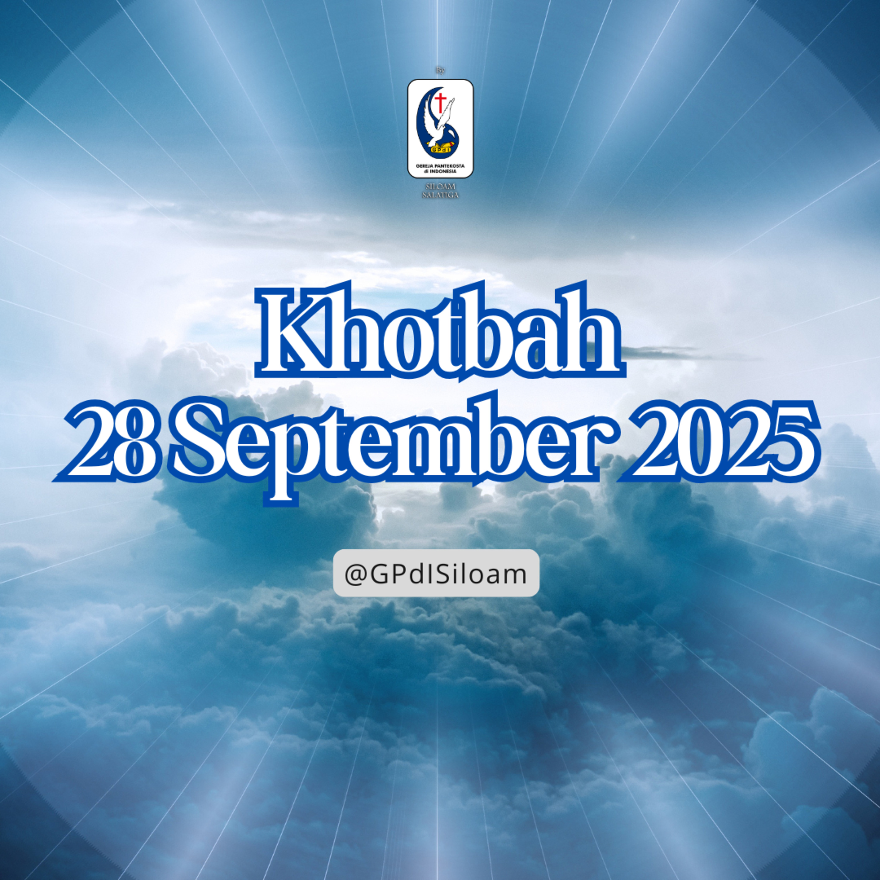 Khotbah Ibadah Raya Minggu Tgl 28 September 2025 episode artwork