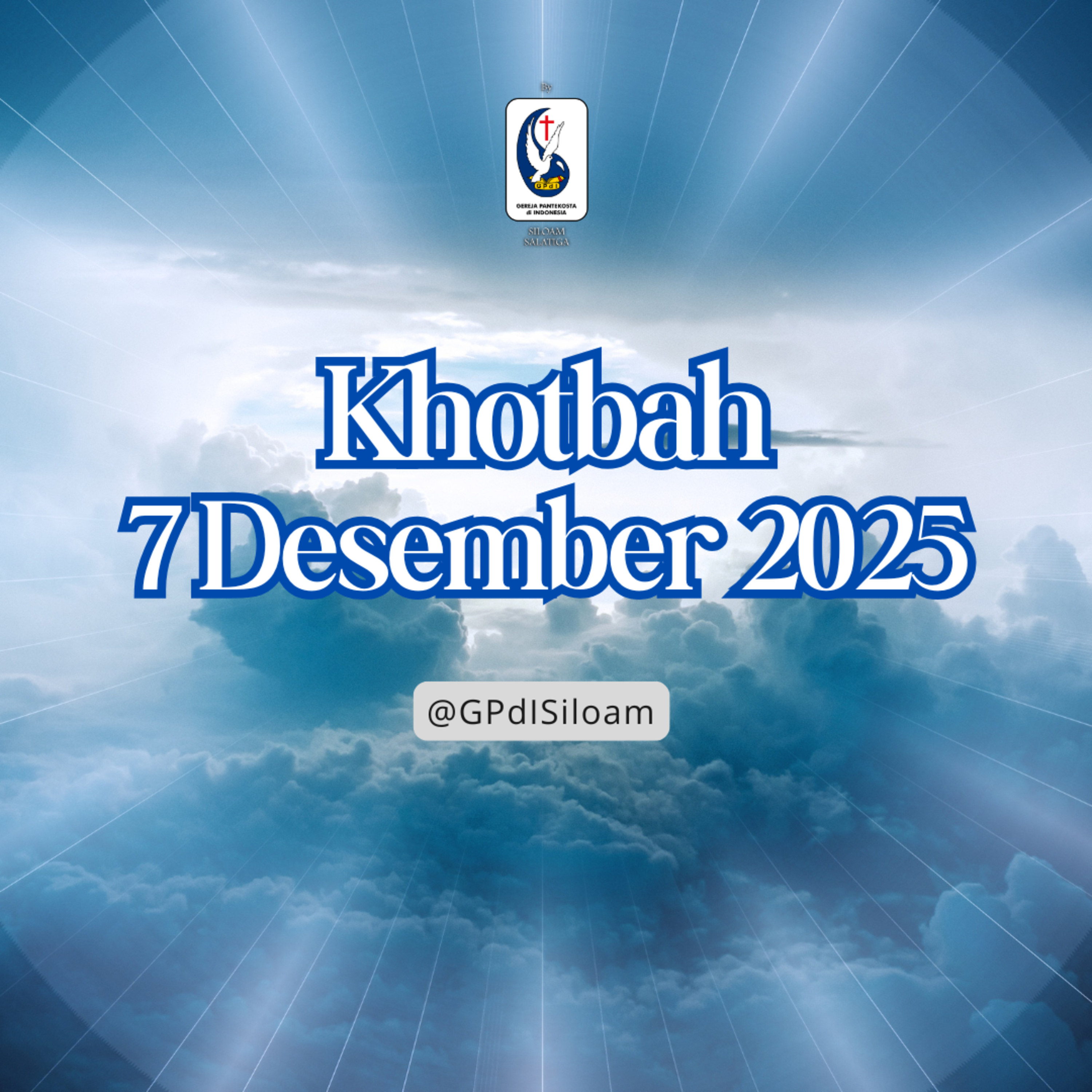 Khotbah Ibadah Raya Minggu Tgl 7 Desember 2025 episode artwork