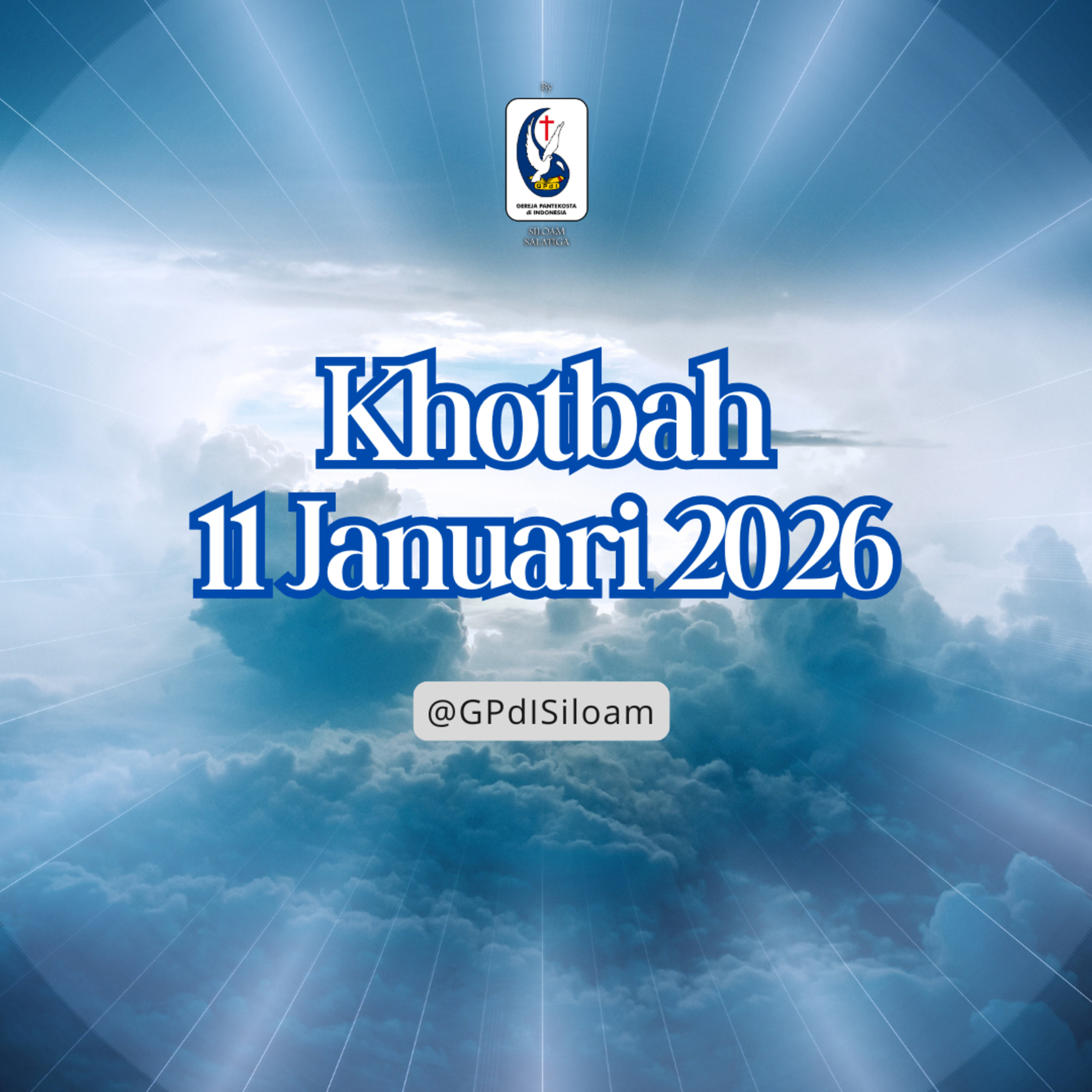 Khotbah Ibadah Raya Minggu Tgl 11 JANUARI 2026 episode artwork