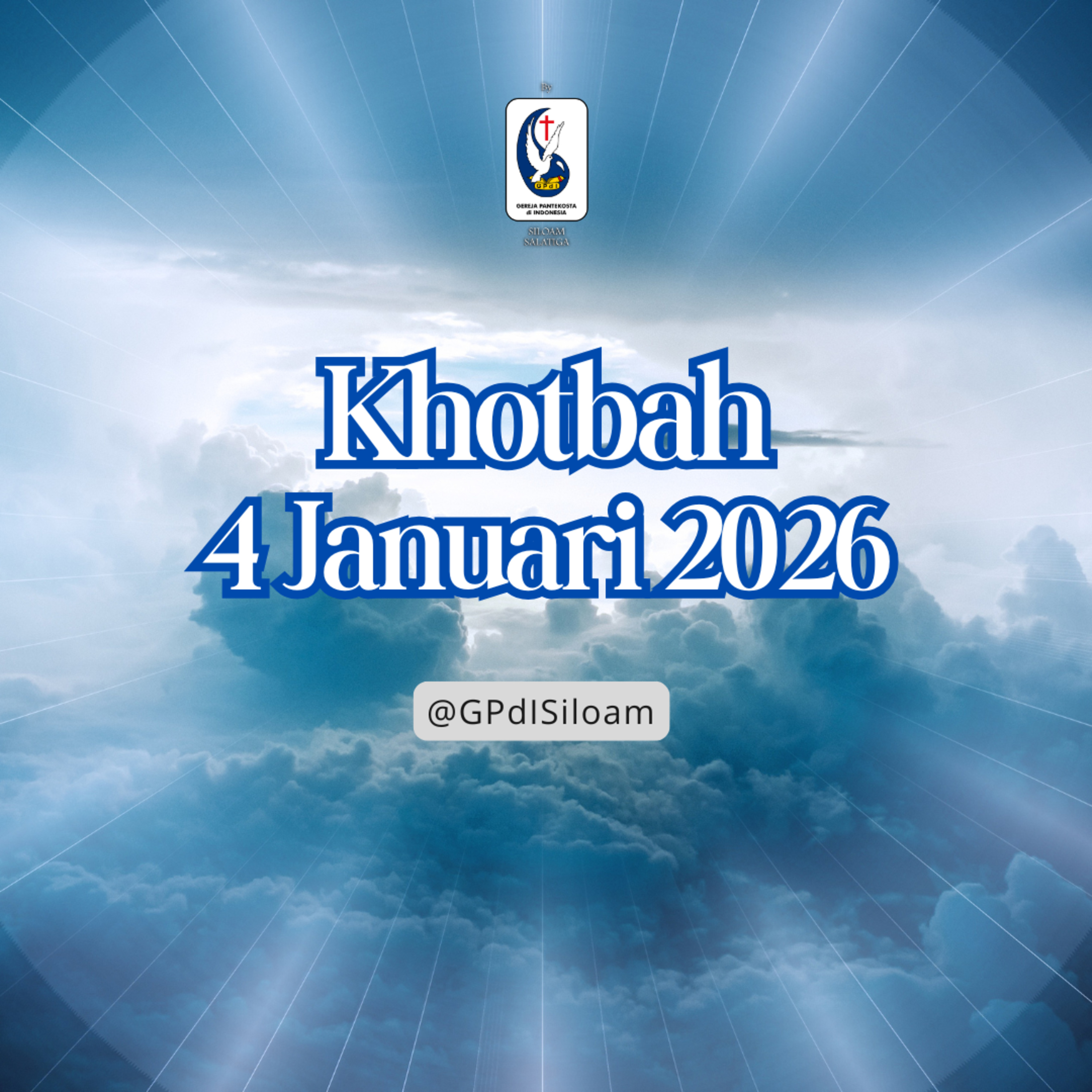 Khotbah Ibadah Raya Minggu Tgl 4 JANUARI 2026 episode artwork