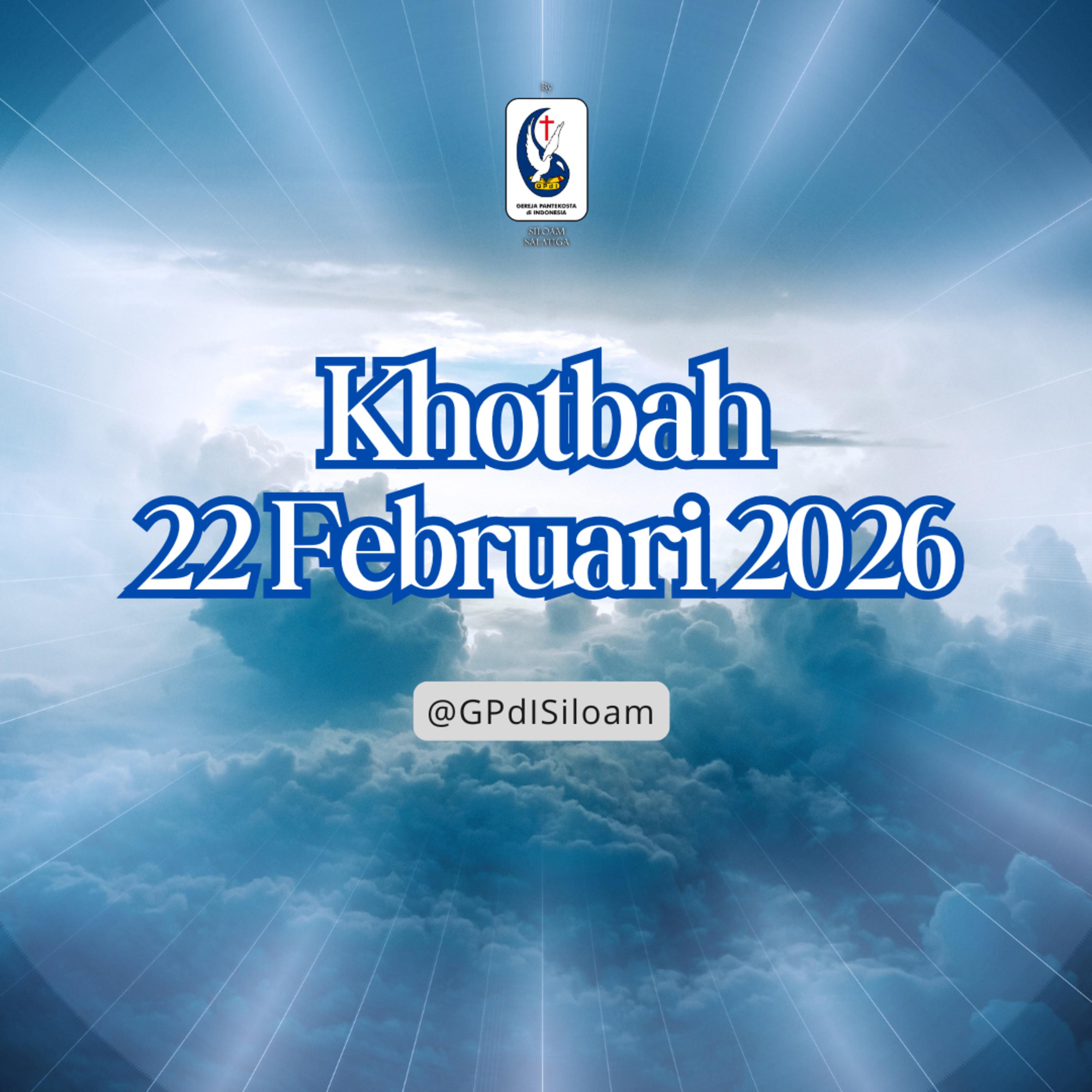 Khotbah Ibadah Raya Minggu Tgl 22 FEBRUARI 2026 episode artwork