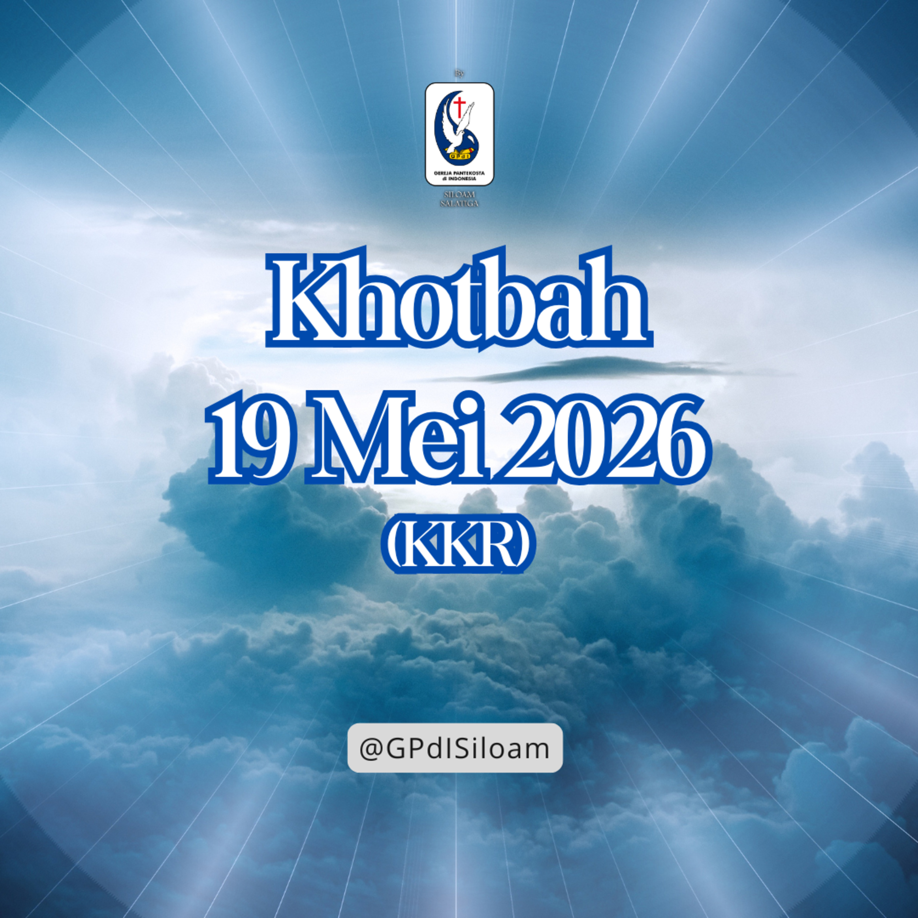 Khotbah KKR Minggu Tgl 19 JULI 2026 episode artwork