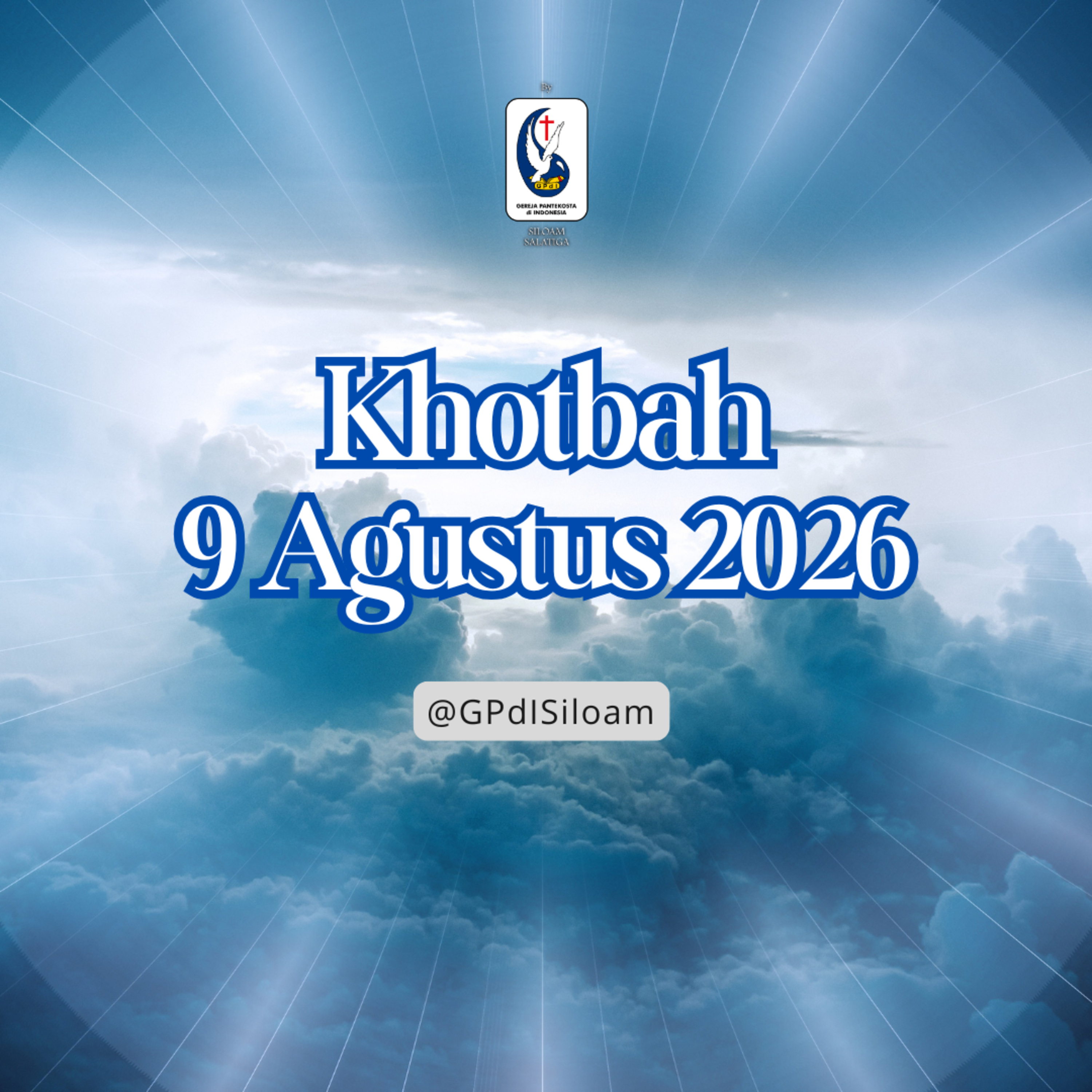 Khotbah Ibadah Raya Minggu Tgl 9 Agustus 2026 episode artwork