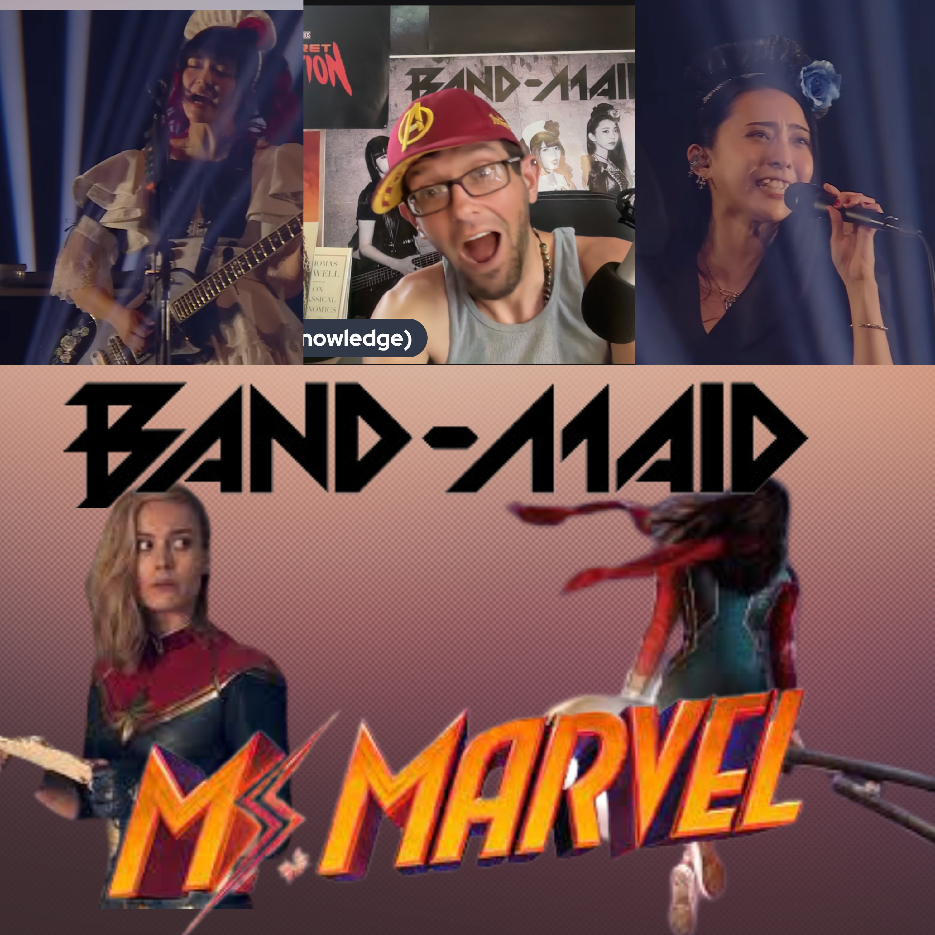 Ms Marvel's Shadows & Band Maid's Echoes: A Bleeding Edge Special #msmarvel #bandmaidreaction #mcu