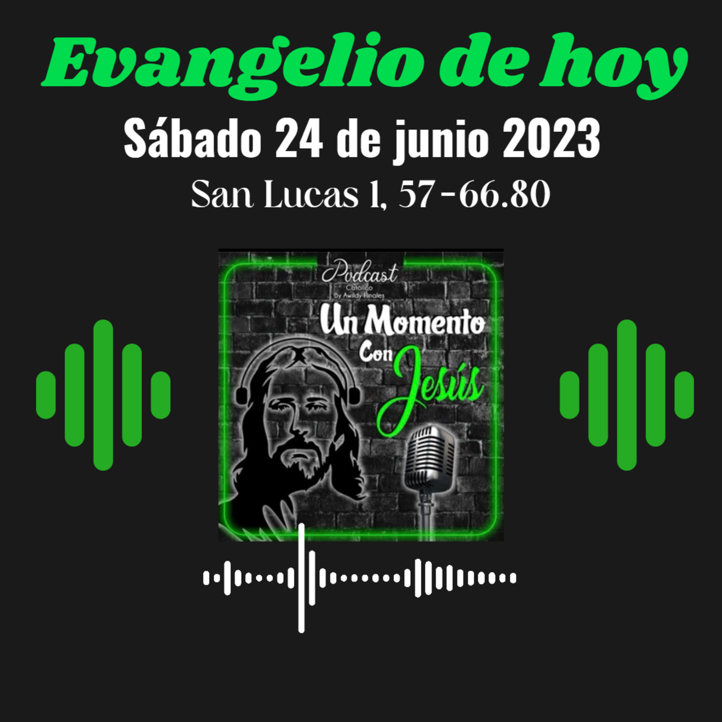 Evangelio sábado 24 de junio 2023 (El nacimiento de Juan Bautista) episode artwork