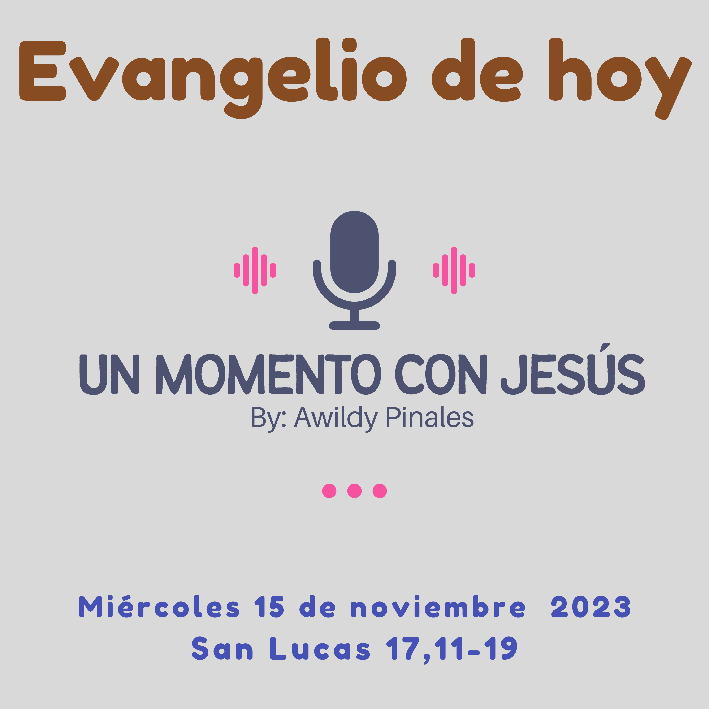 TU FE TE HA SALVADO | Evangelio de hoy 15 de noviembre 2023 episode artwork