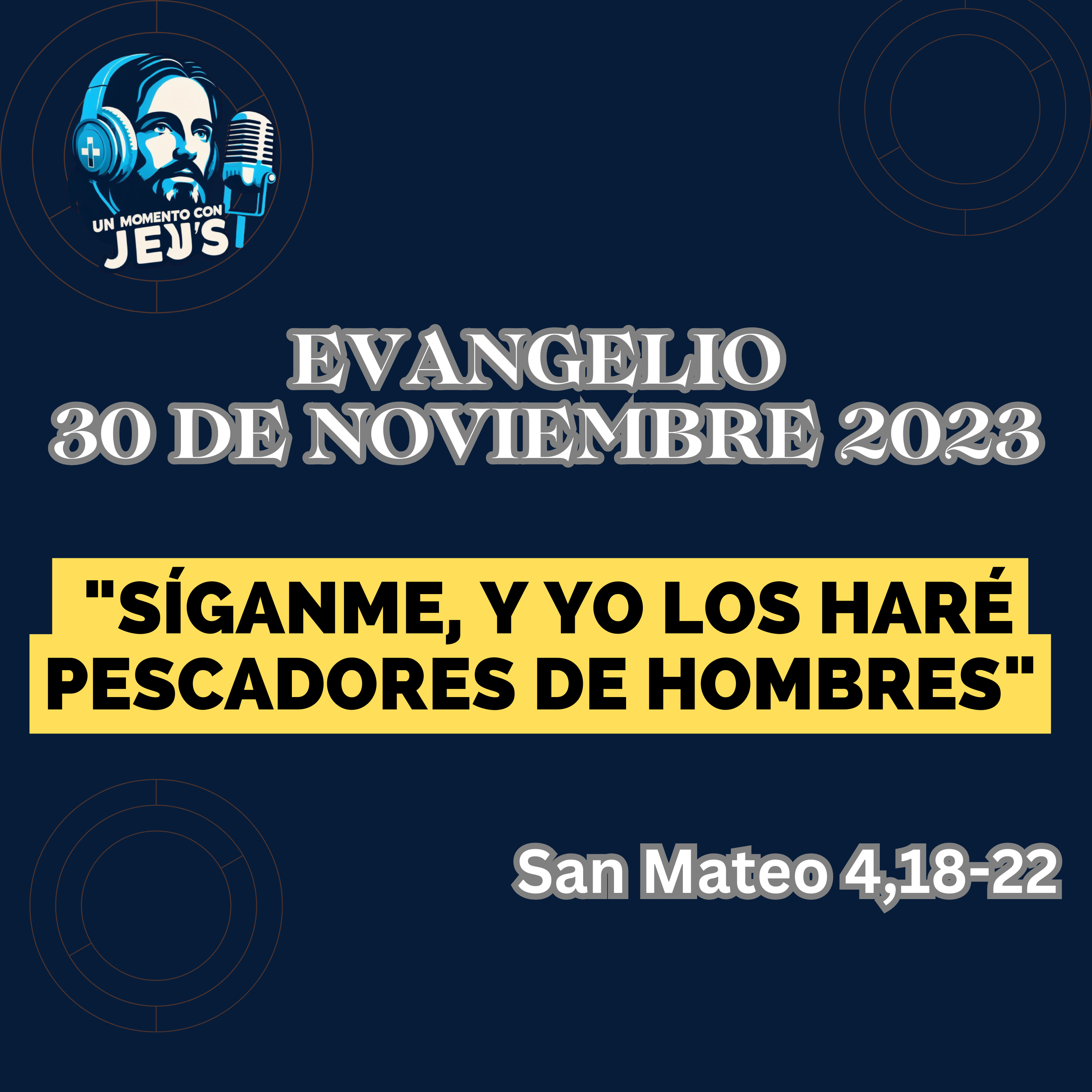 SÍGANME | Evangelio de hoy jueves 30 de noviembre 2023 episode artwork
