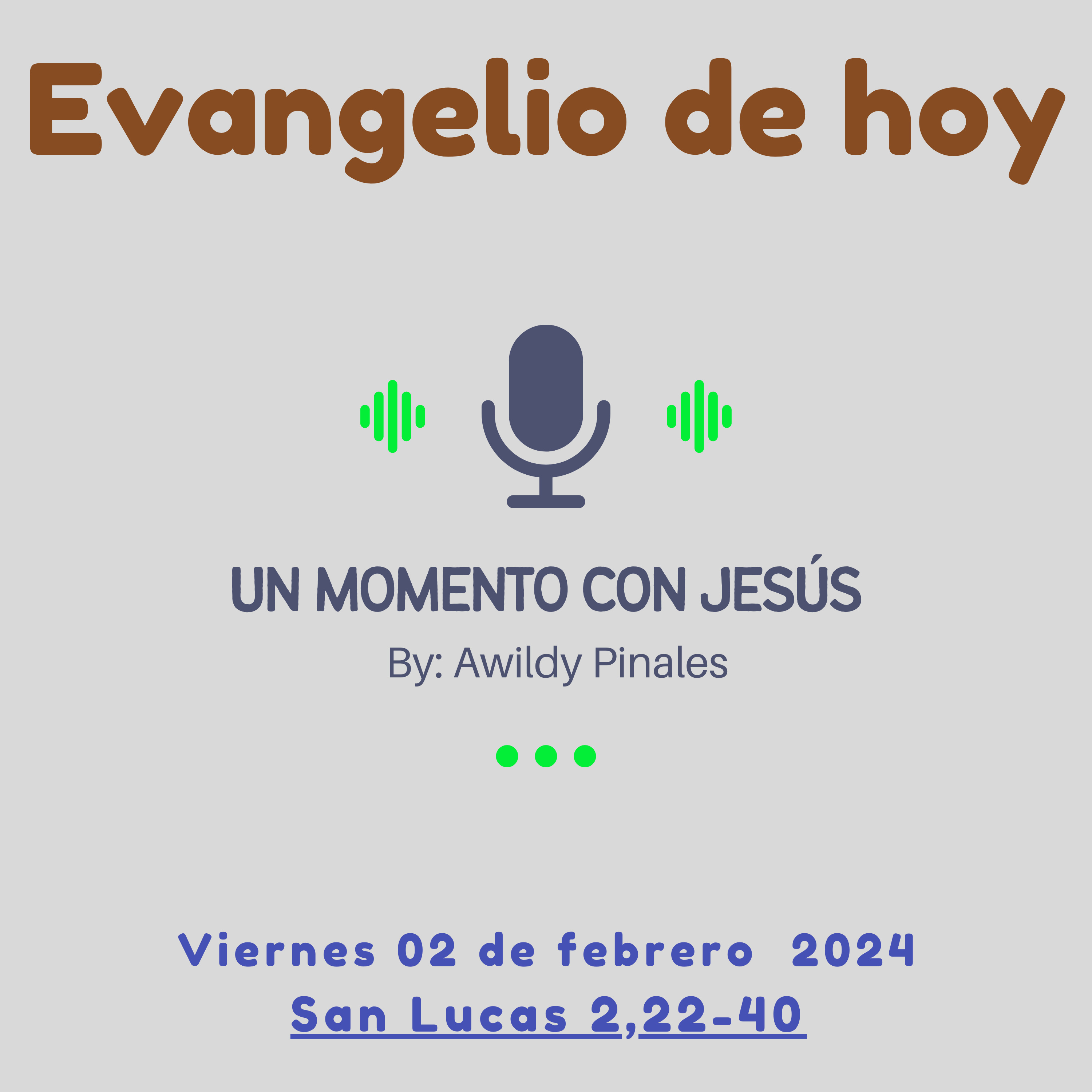 EVANGELIO DE HOY | Testigos de la Esperanza | Viernes 02 de febrero 2024 episode artwork