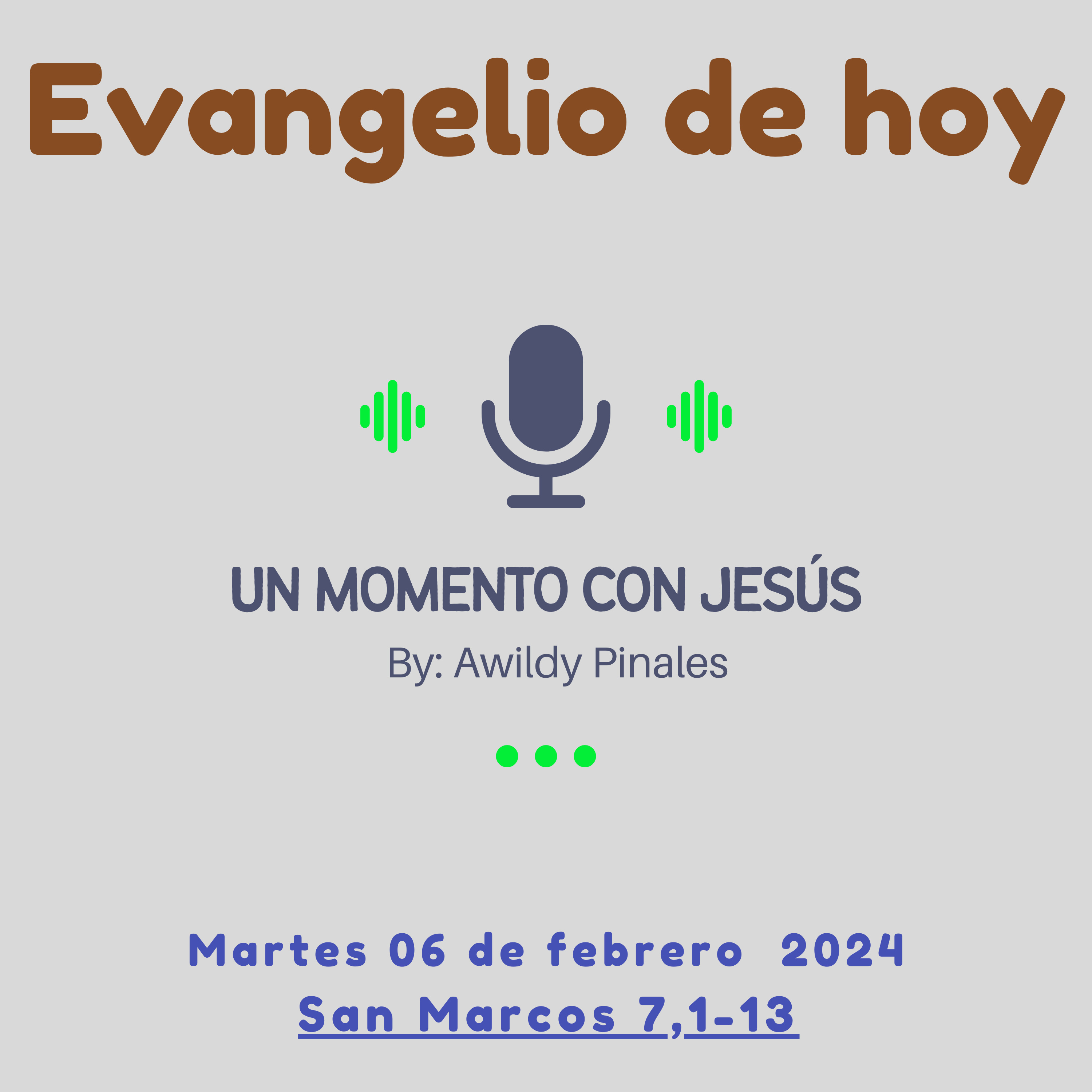 ✅ EVANGELIO DE HOY | ¿Qué es honrar a Dios? | San Marcos 7,1-13 episode artwork