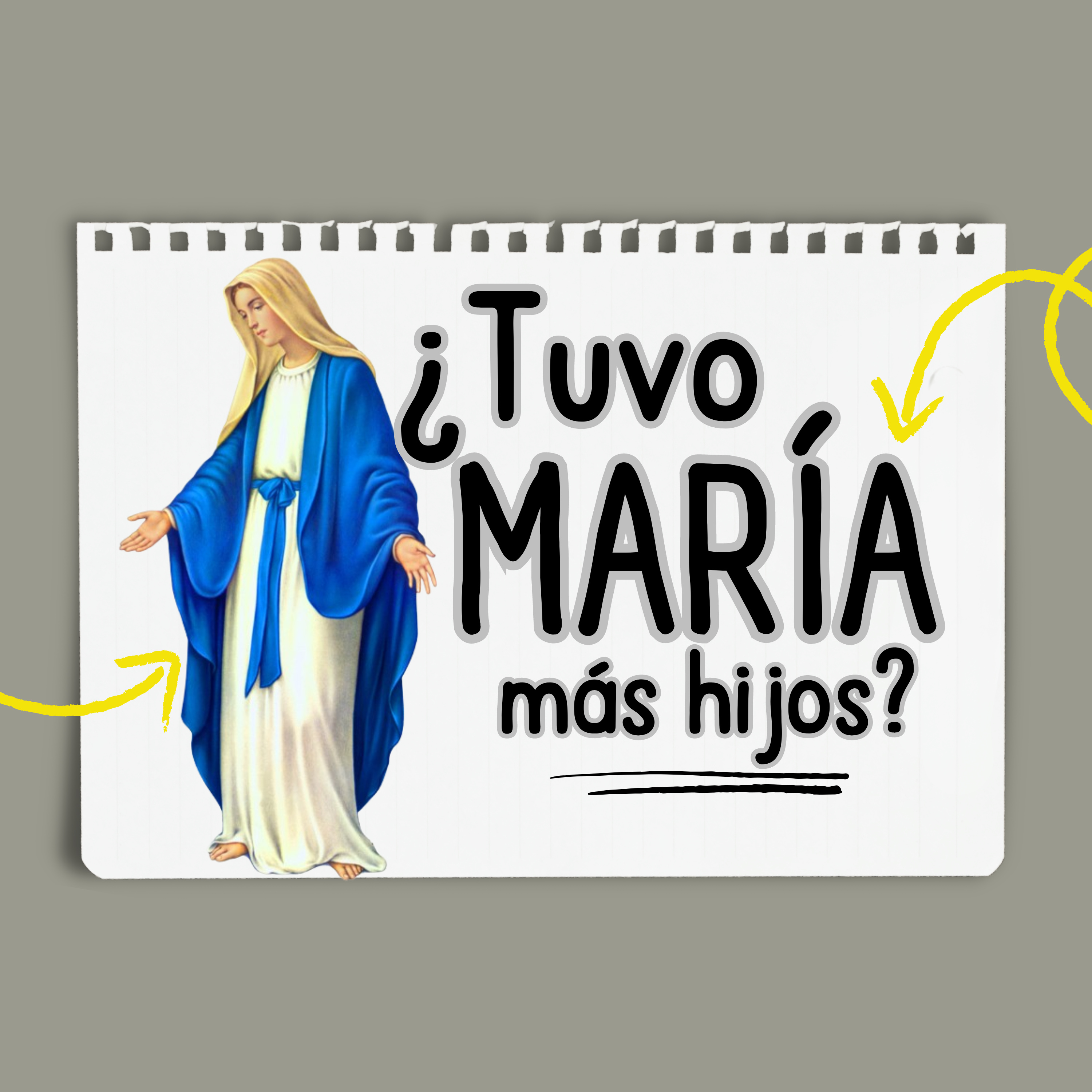 ¿Tuvo LA VIRGEN MARÍA más hijos? | Un Momento con Jesús episode artwork