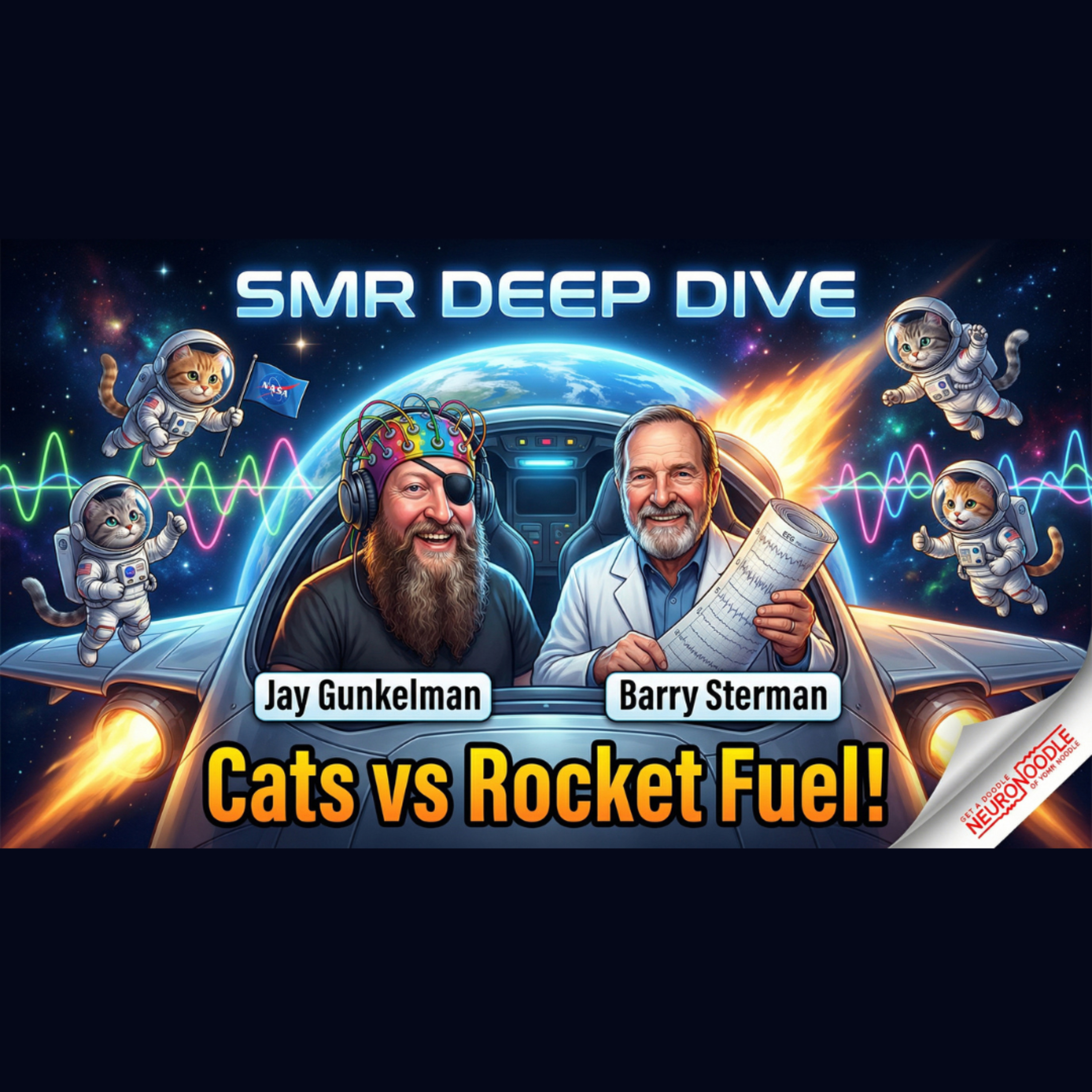 SMR Deep Dive: Sterman's Cats to ADHD, Epilepsy & Sleep | NeuroNoodle Neurofeedback Therapy Podcast