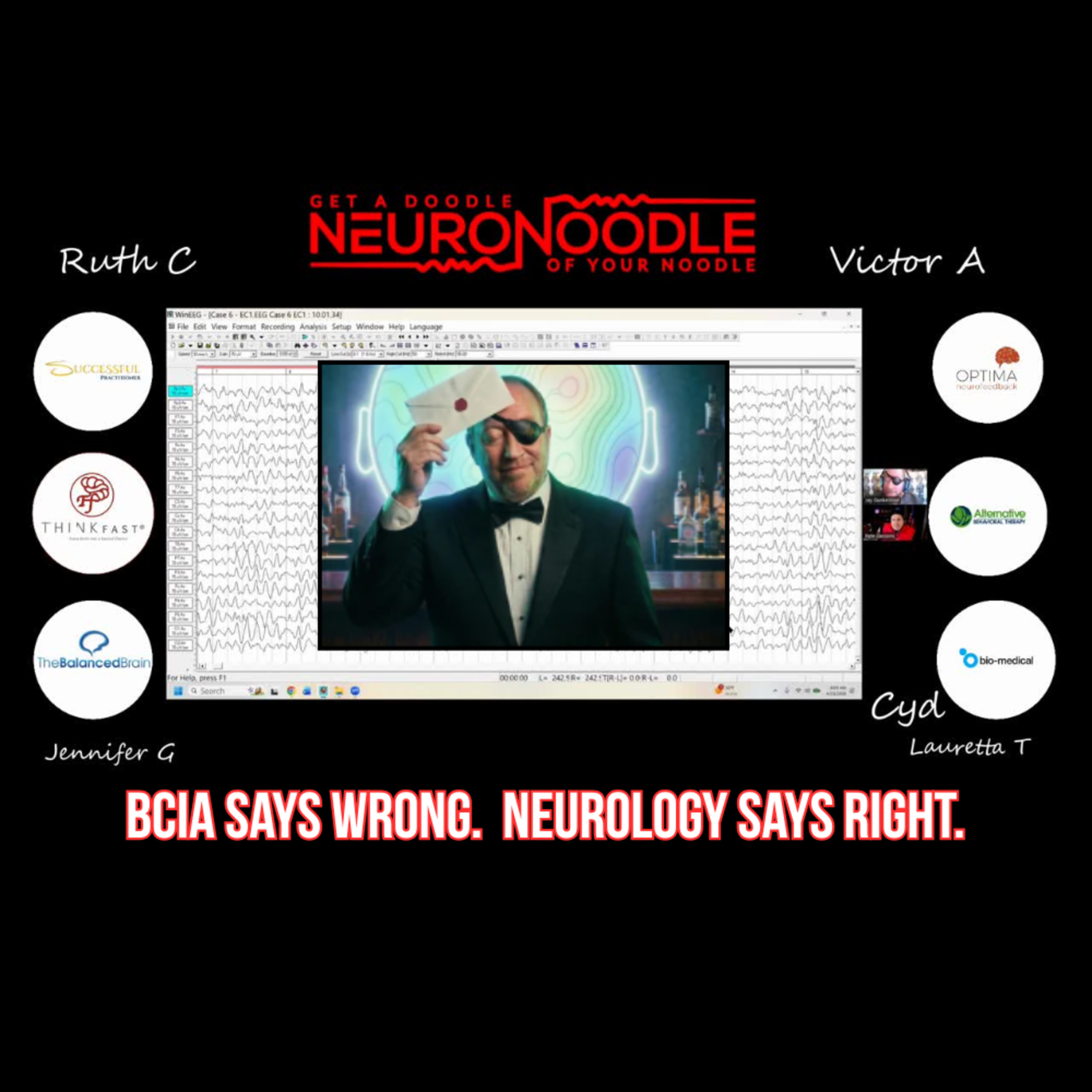 BCIA Says Wrong, Neurology Says Right: Jay Cold-Reads 50yo Brain
