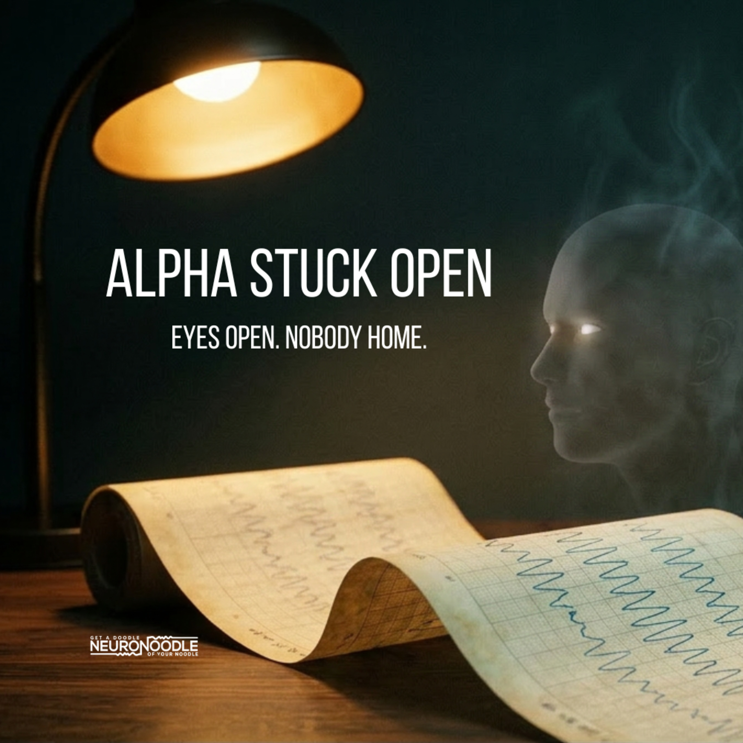 Alpha Stuck Open: When Eyes-Open Looks Like Eyes-Closed | NeuroNoodle Neurofeedback Therapy Podcast