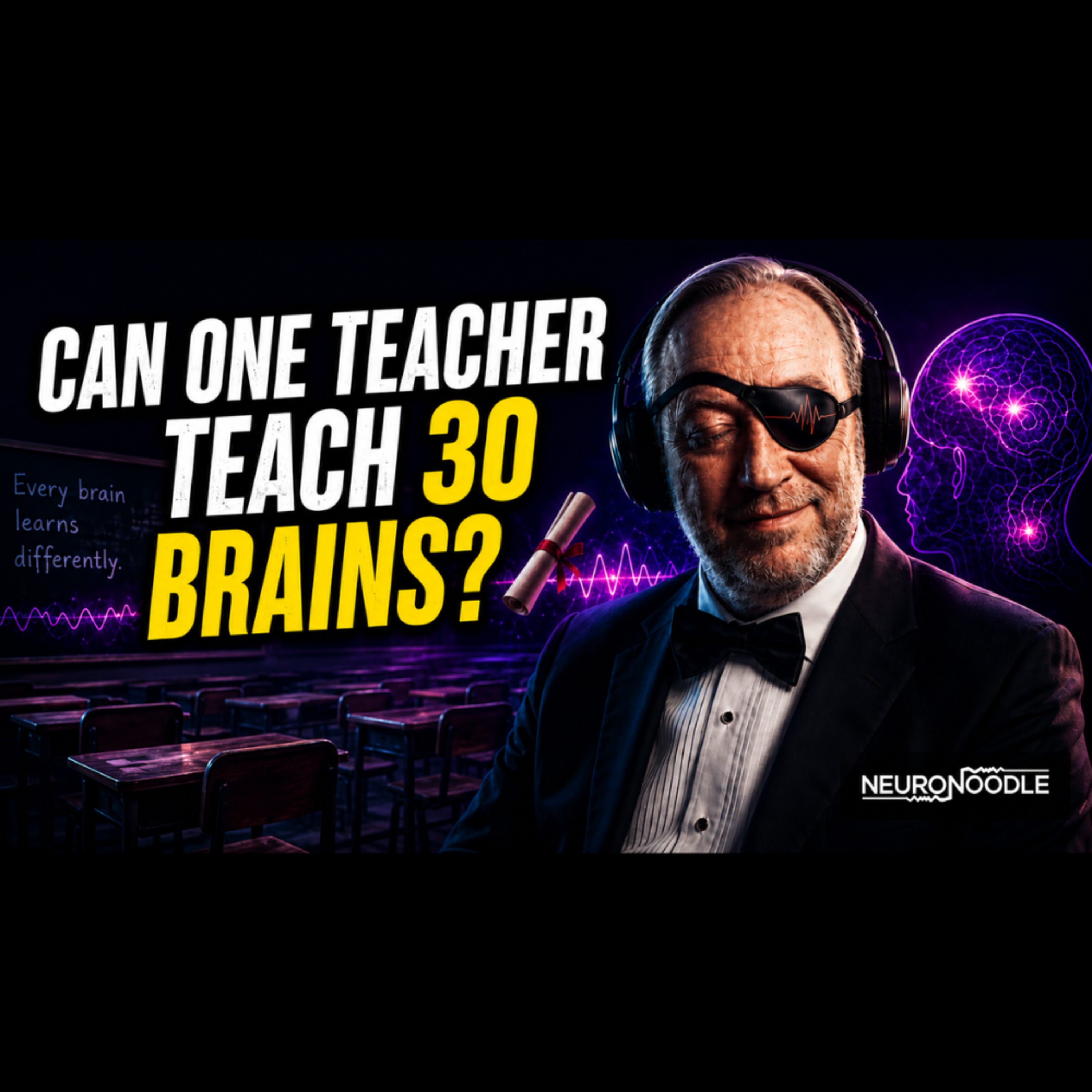 You Can't Teach 30 Brains One Lesson | NeuroNoodle Neurofeedback Therapy Podcast
