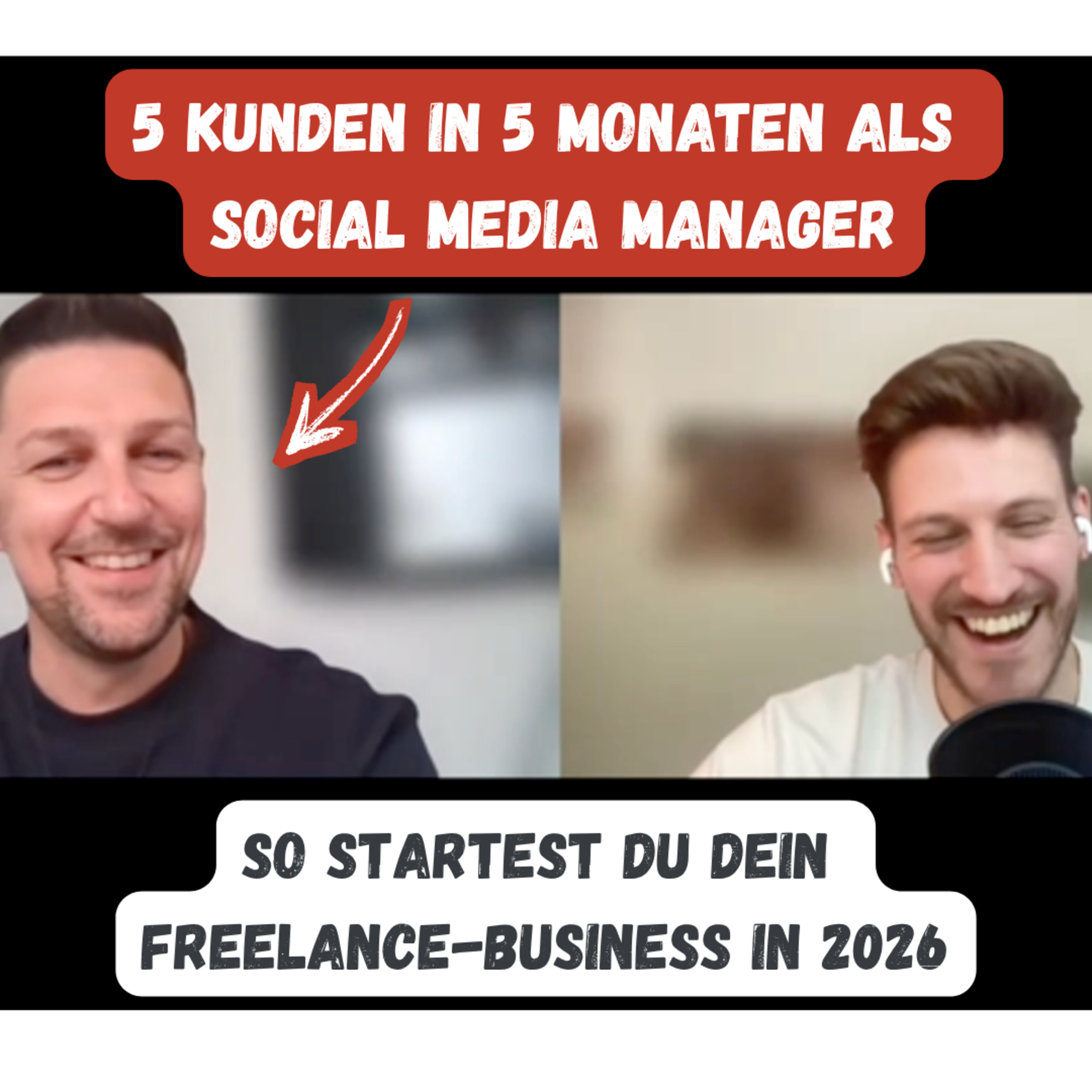 5 Kunden in 5 Monaten: So startest du in 2026 als selbständiger Social Media Manager (mit Florian Kusche) episode artwork