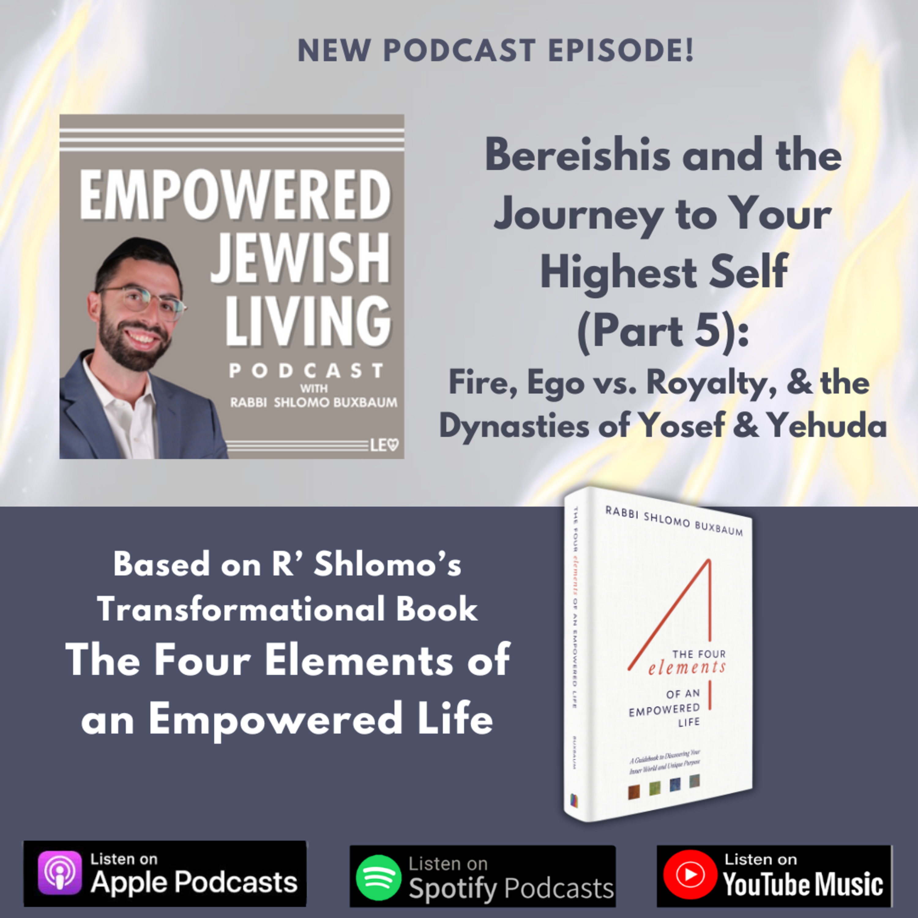 Book of Bereishis: Part 5- Fire, Ego vs. Royalty, & the Dynasties of Yosef and Yehuda