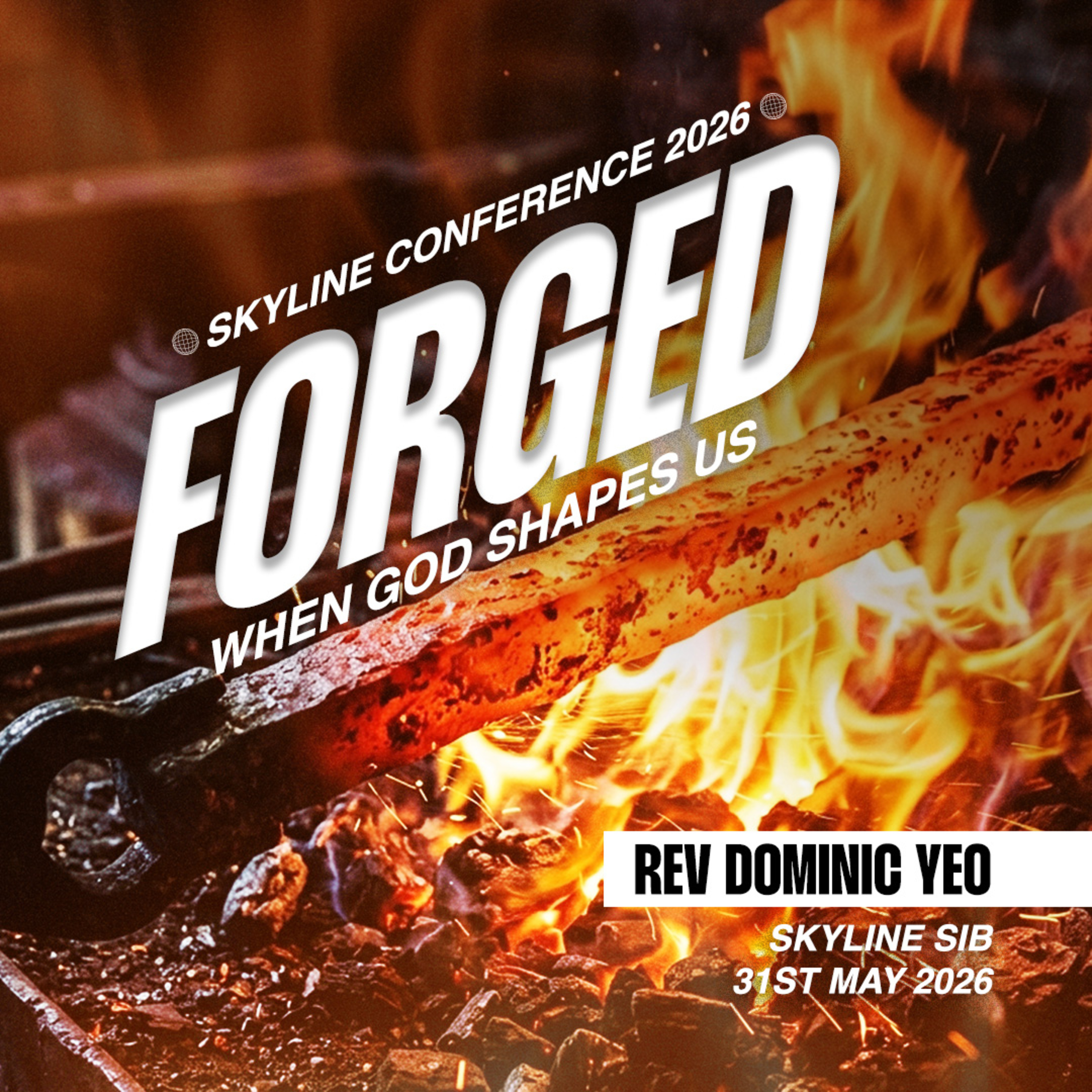 FORGED - When God Shapes Us - Rev Dominic Yeo episode artwork