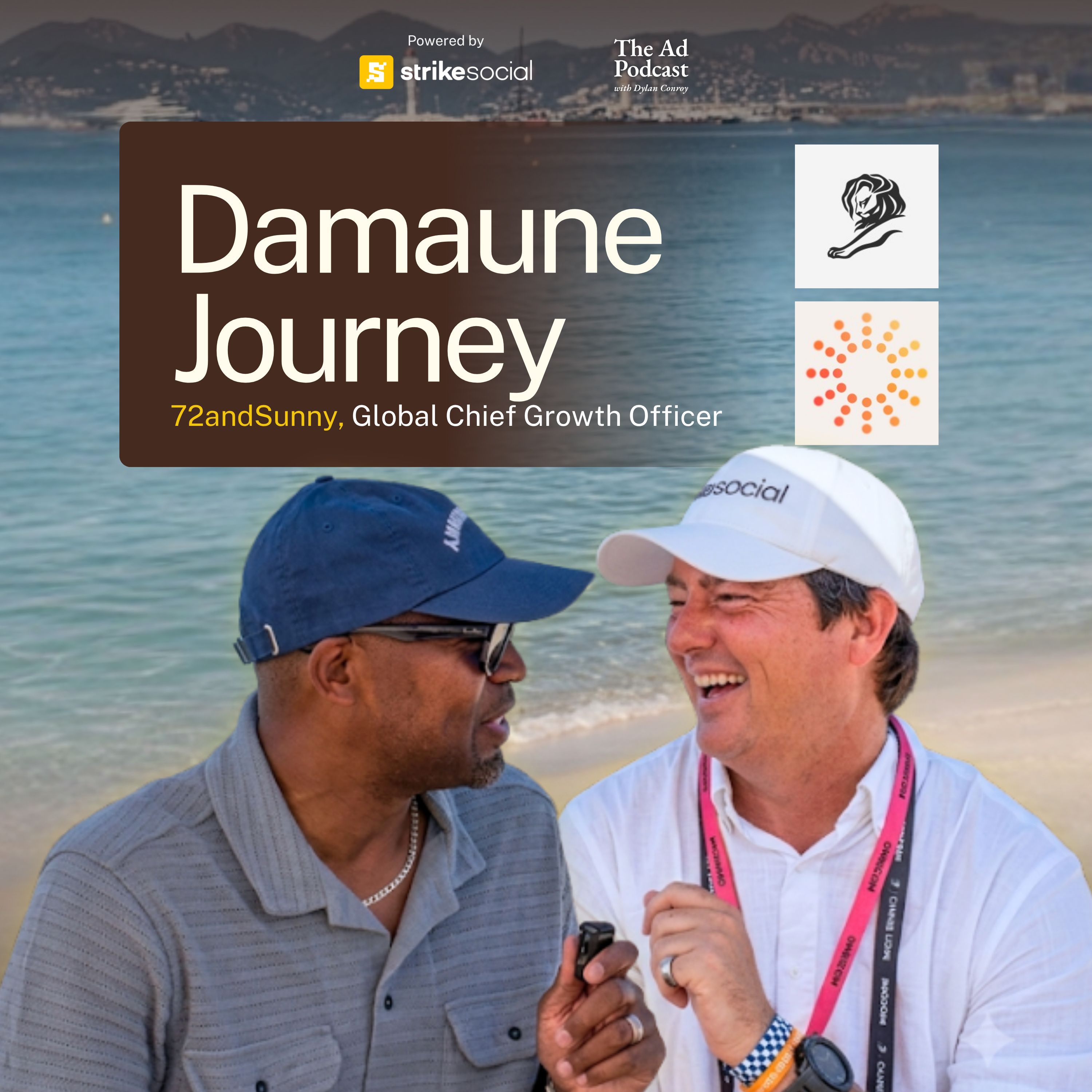 Cannes 2026: Direct Talent Models and Athletic Governance | Damaune Journey, 72andSunny, Global Growth Chief episode artwork