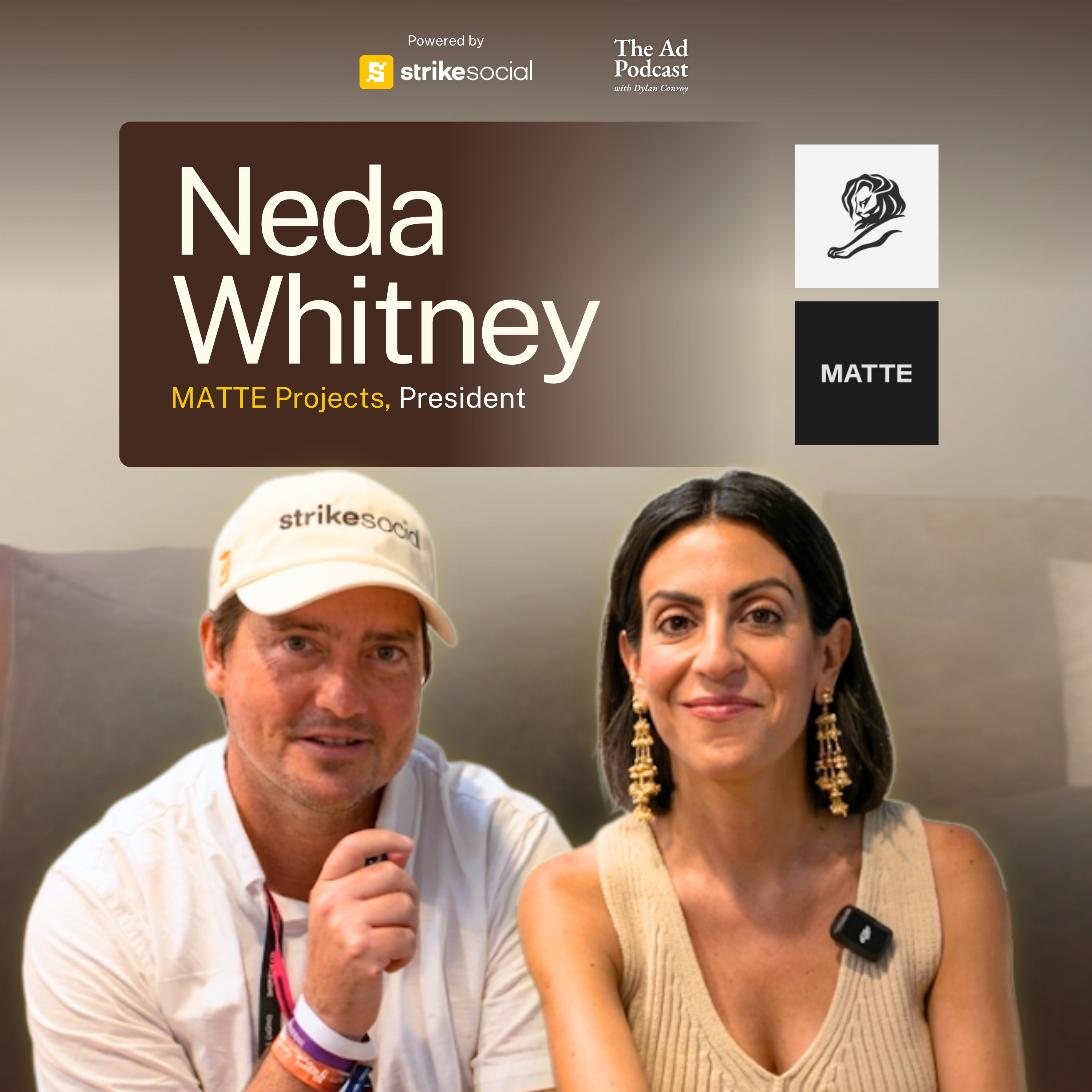 Cannes 2026: How to Measure Experiential Marketing ROI and Long-Term Customer Value | Neda Whitney, MATTE Projects, President episode artwork