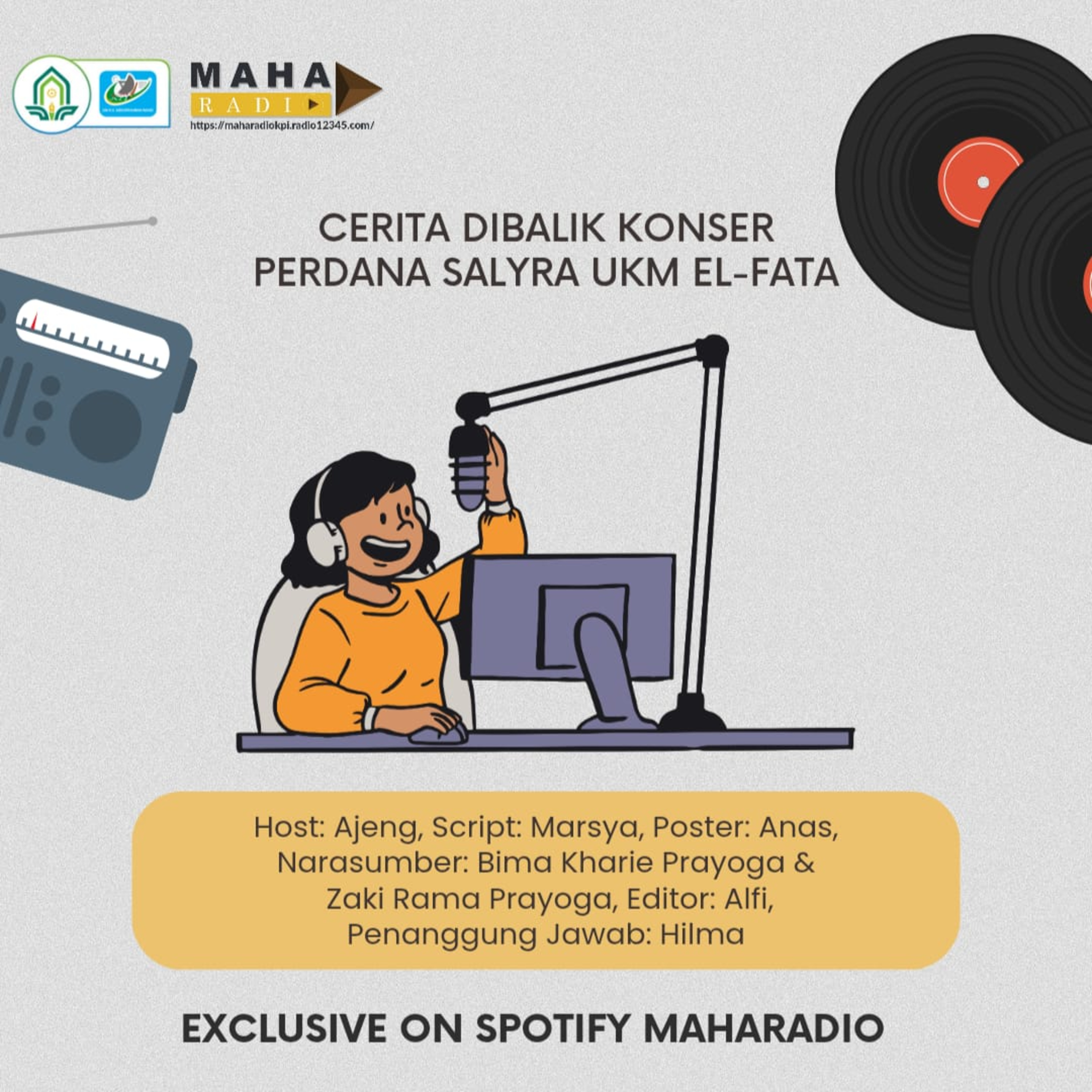 BIUS-Eps 3- Cerita dibalik Konser Perdana Salyra UKM El-Fata episode artwork