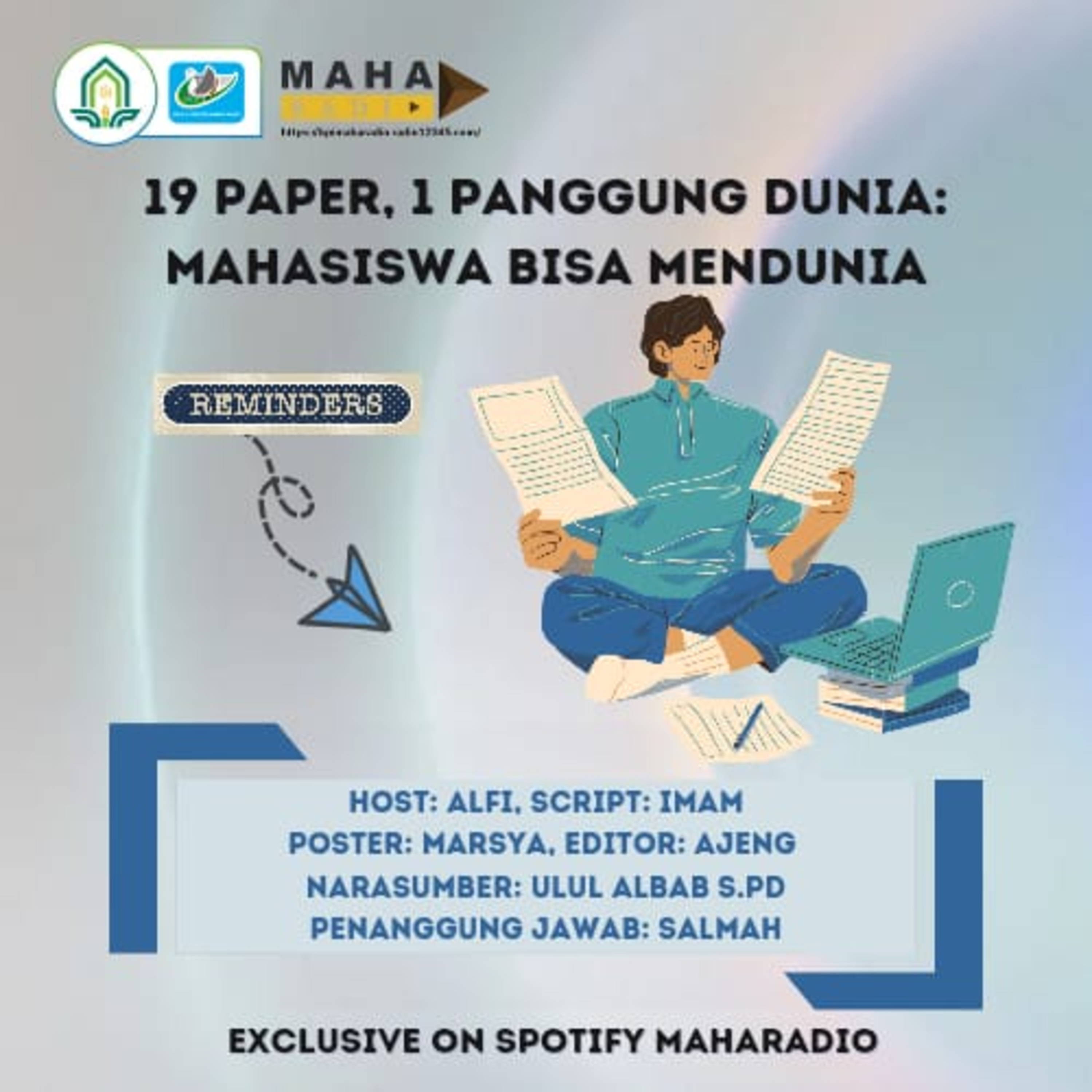 BIUS-Eps 4-19 Paper, 1 Panggung Dunia: Mahasiswa Bisa Mendunia episode artwork