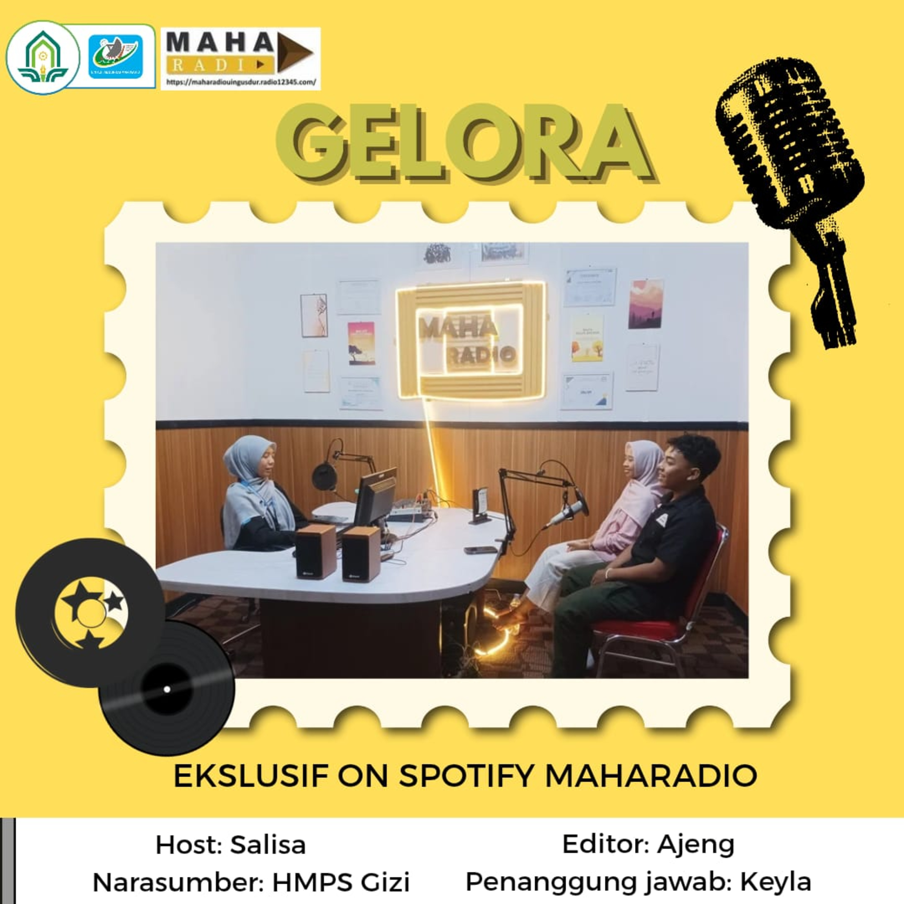 MahaRadio X HMPS Gizi episode artwork