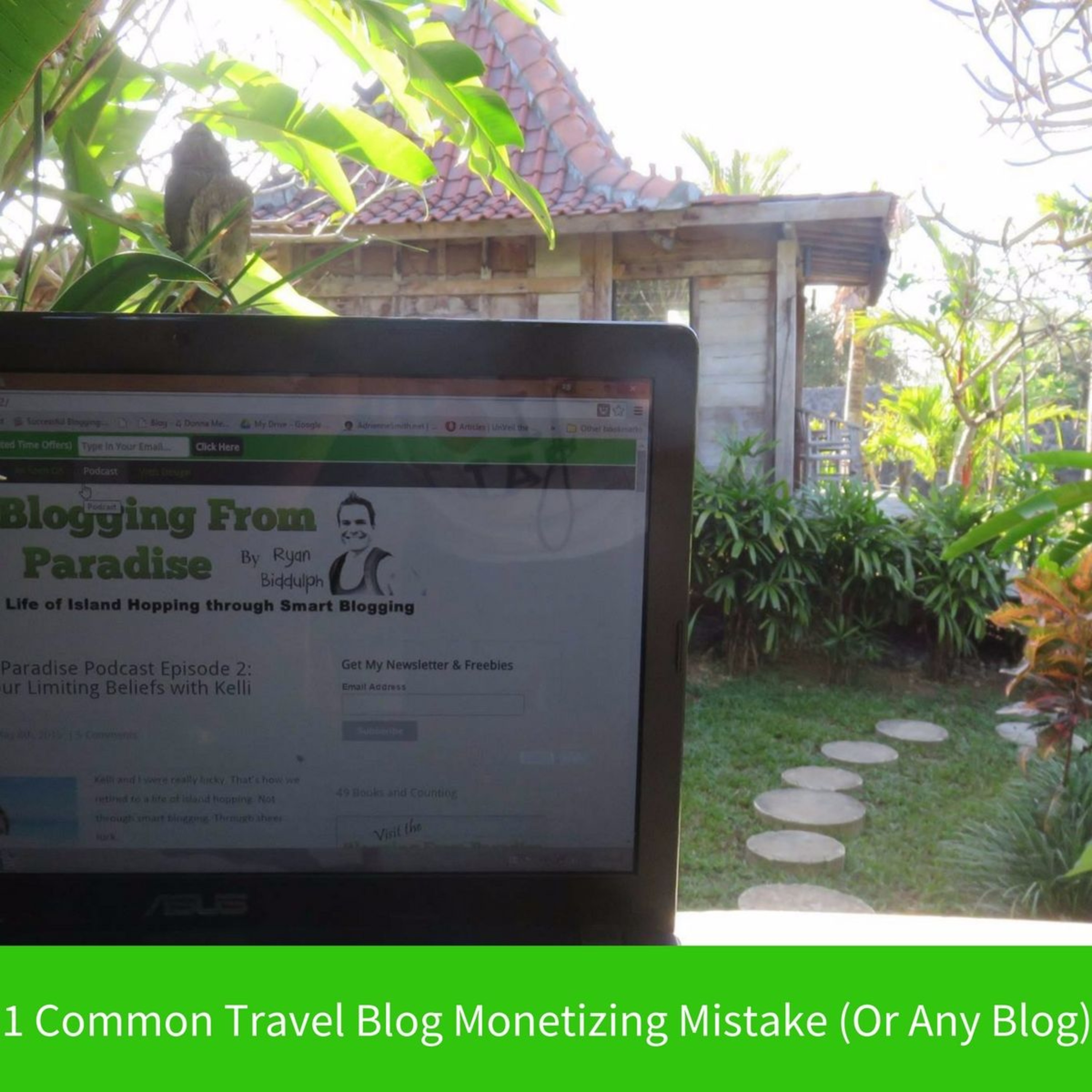 BFP Podcast Episode 23: 1 Common Travel Blog Monetizing Mistake (Or Any Blog) episode artwork