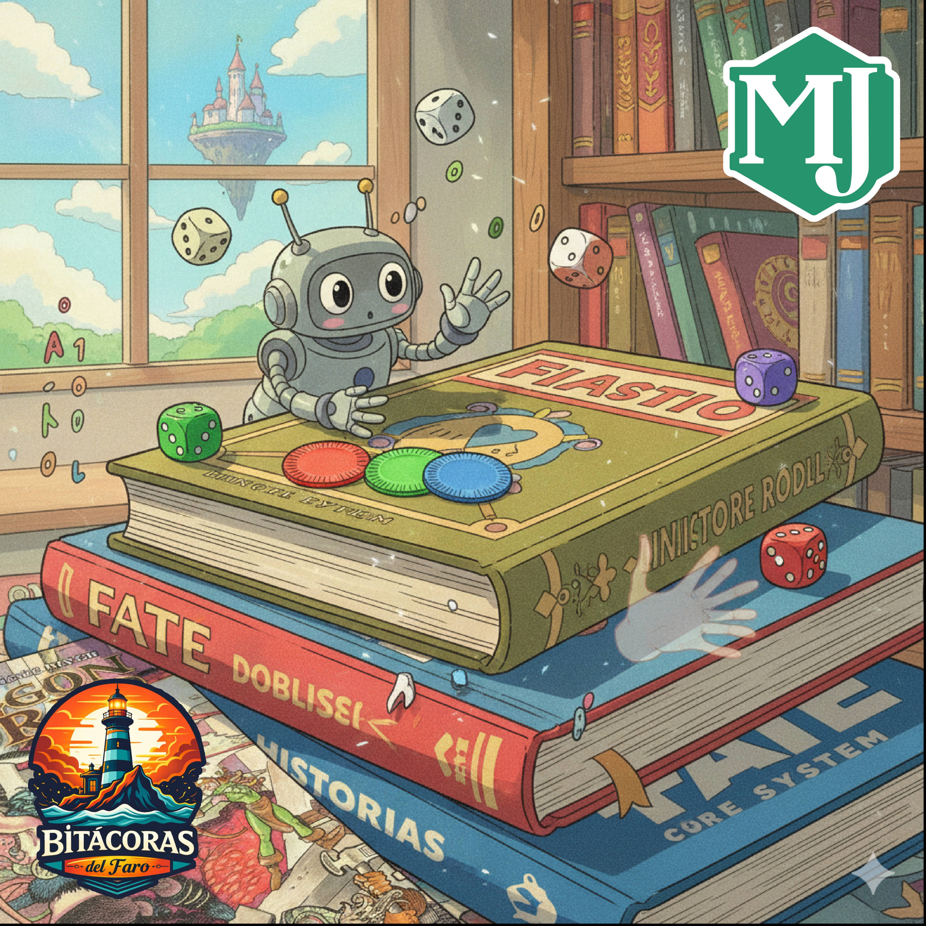 T07E08 – La Inteligencia Artificial y juegos de rol + Ermitaño del Faro episode artwork