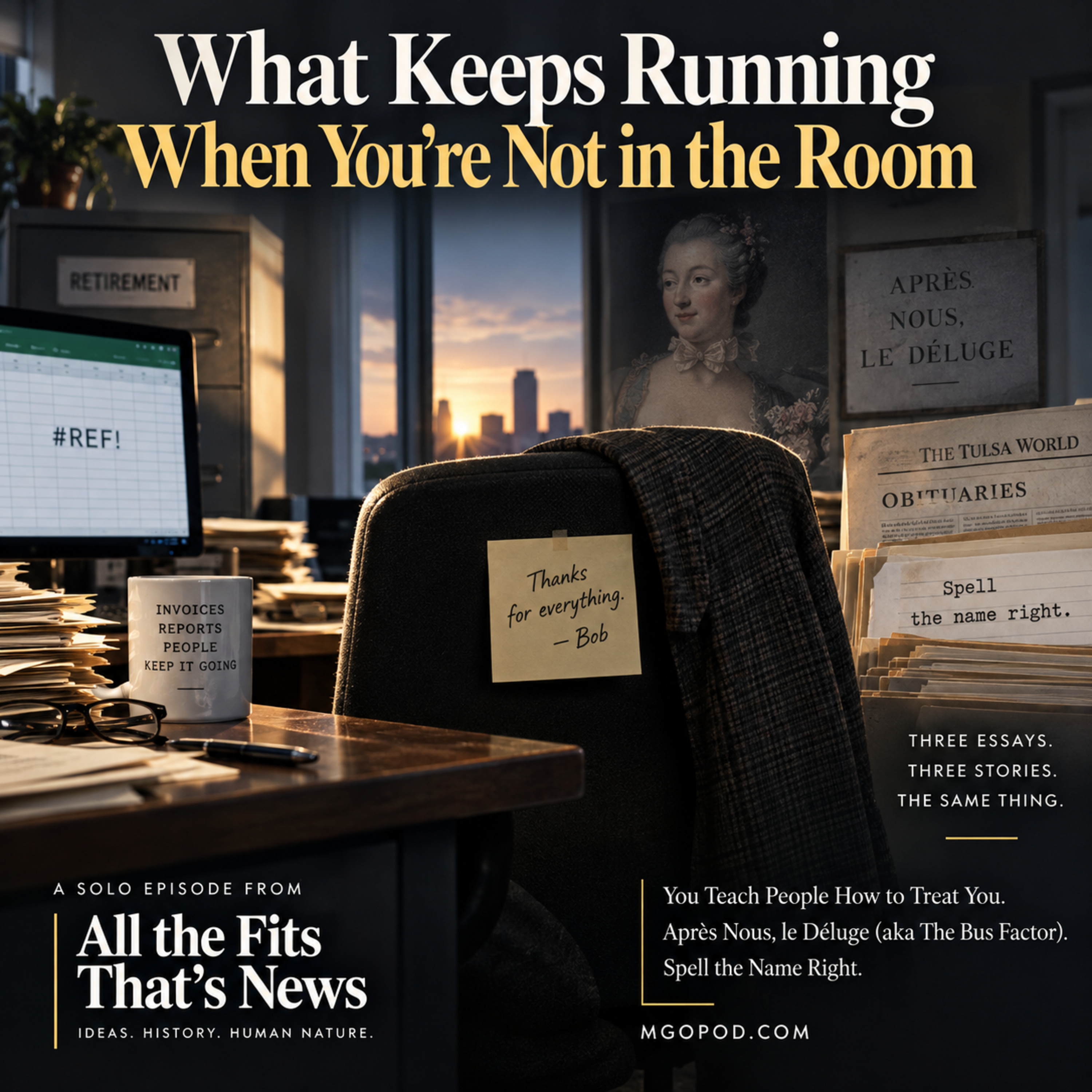 What Keeps Running When You're Not in the Room episode artwork