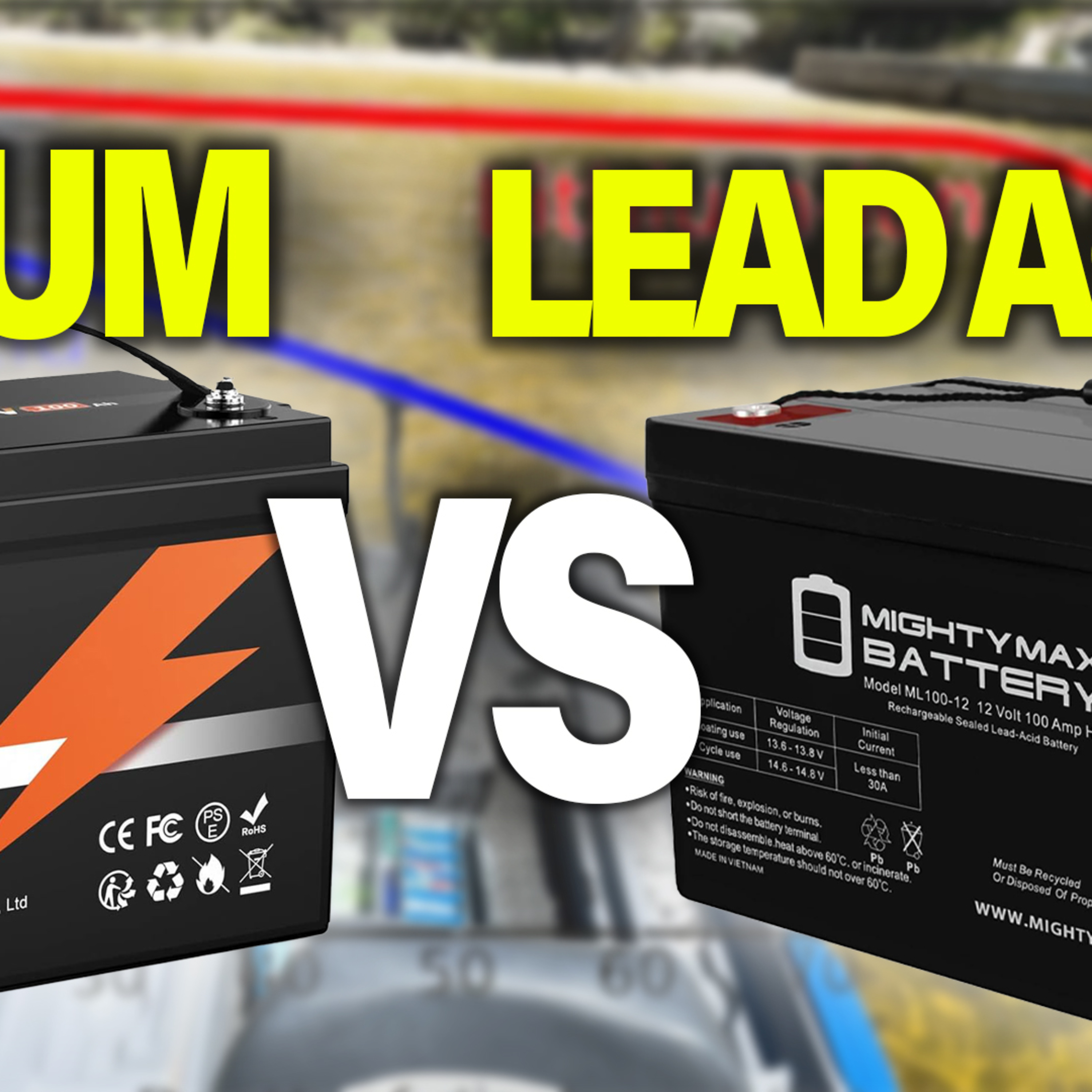 Lithium VS Lead Acid Batteries for Trolling Motors