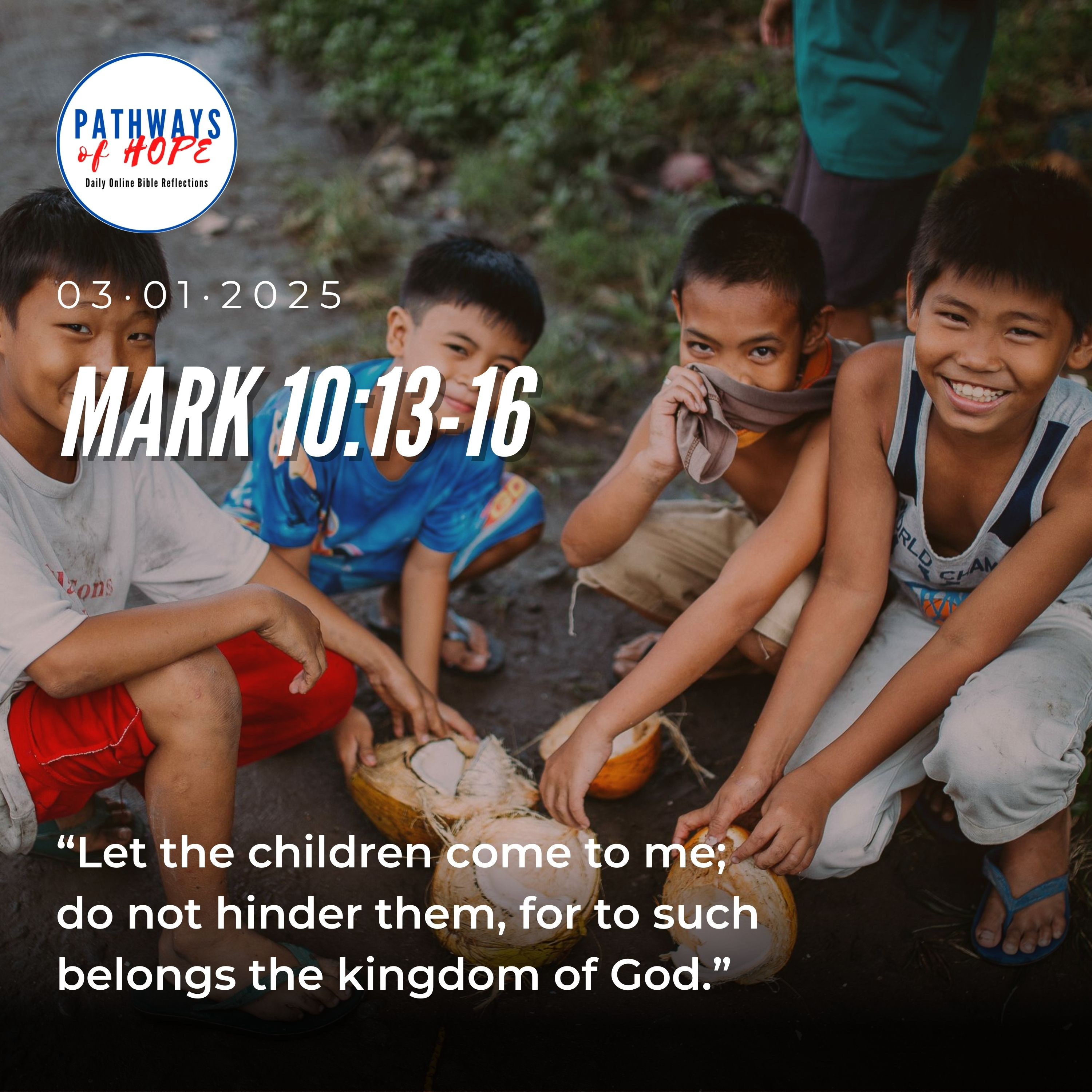 Pathways of Hope: "Be Like Children" episode artwork