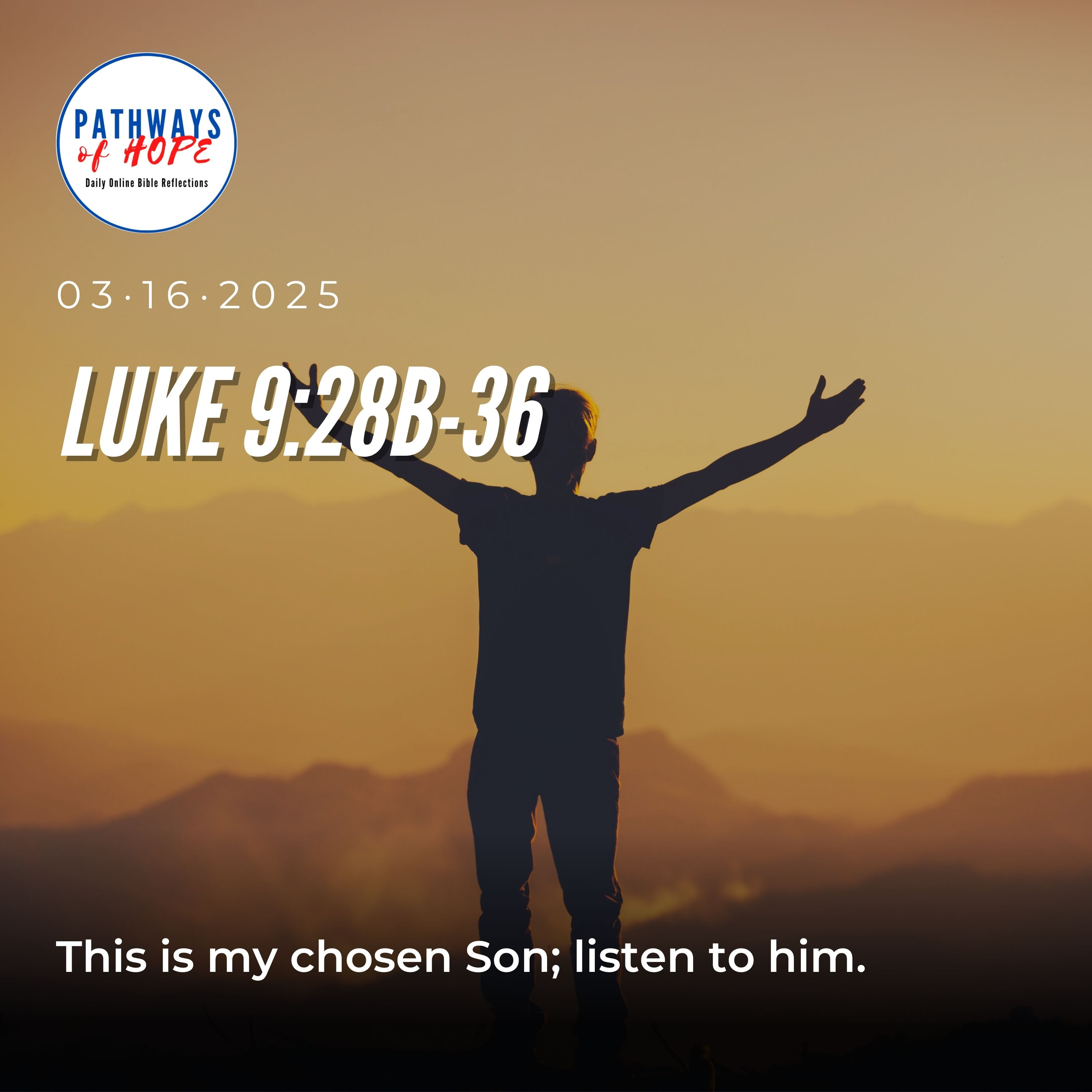 Pathways of Hope: "Listen to Him" episode artwork