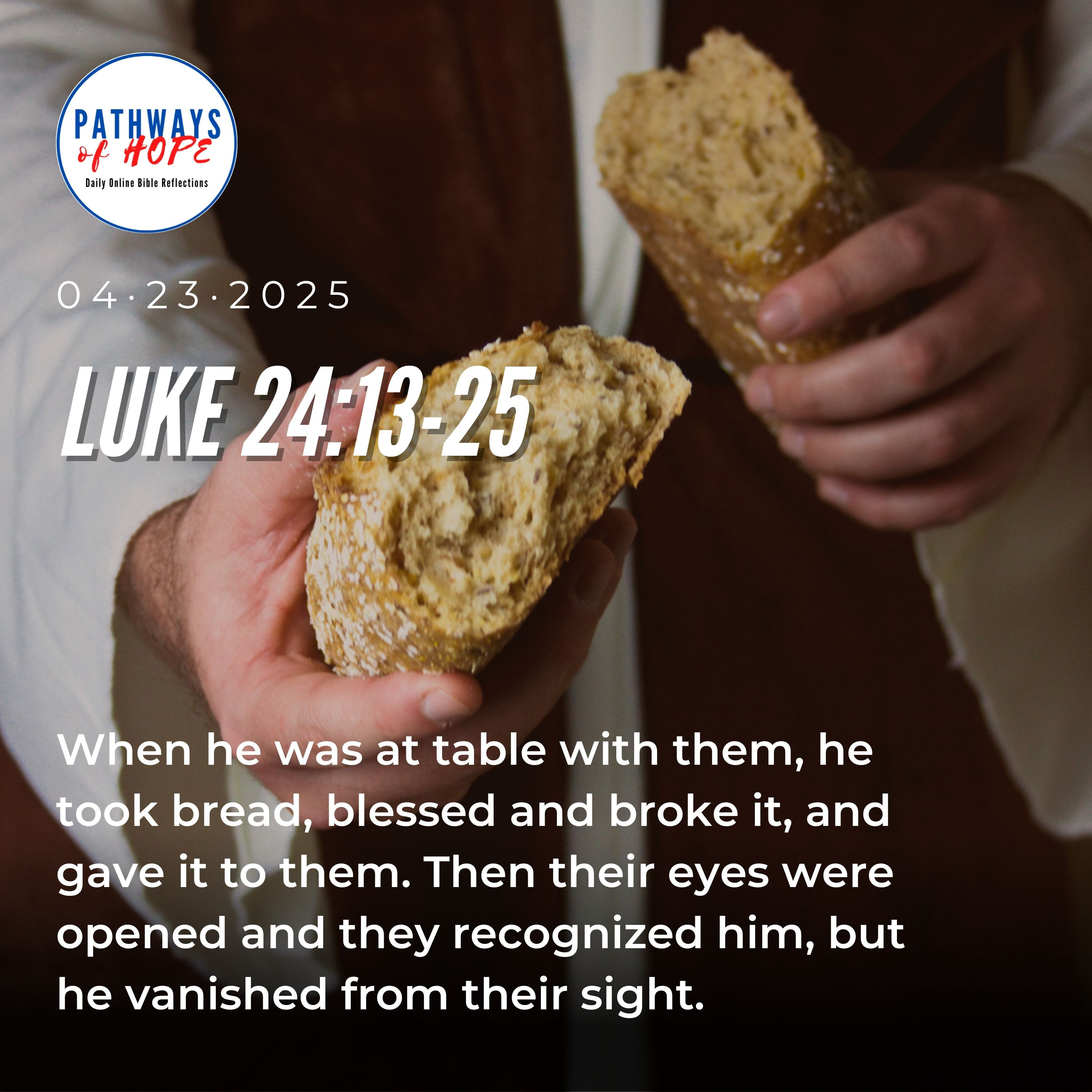 Pathways of Hope: "The Risen Christ Revealed in the Breaking of the Bread" episode artwork