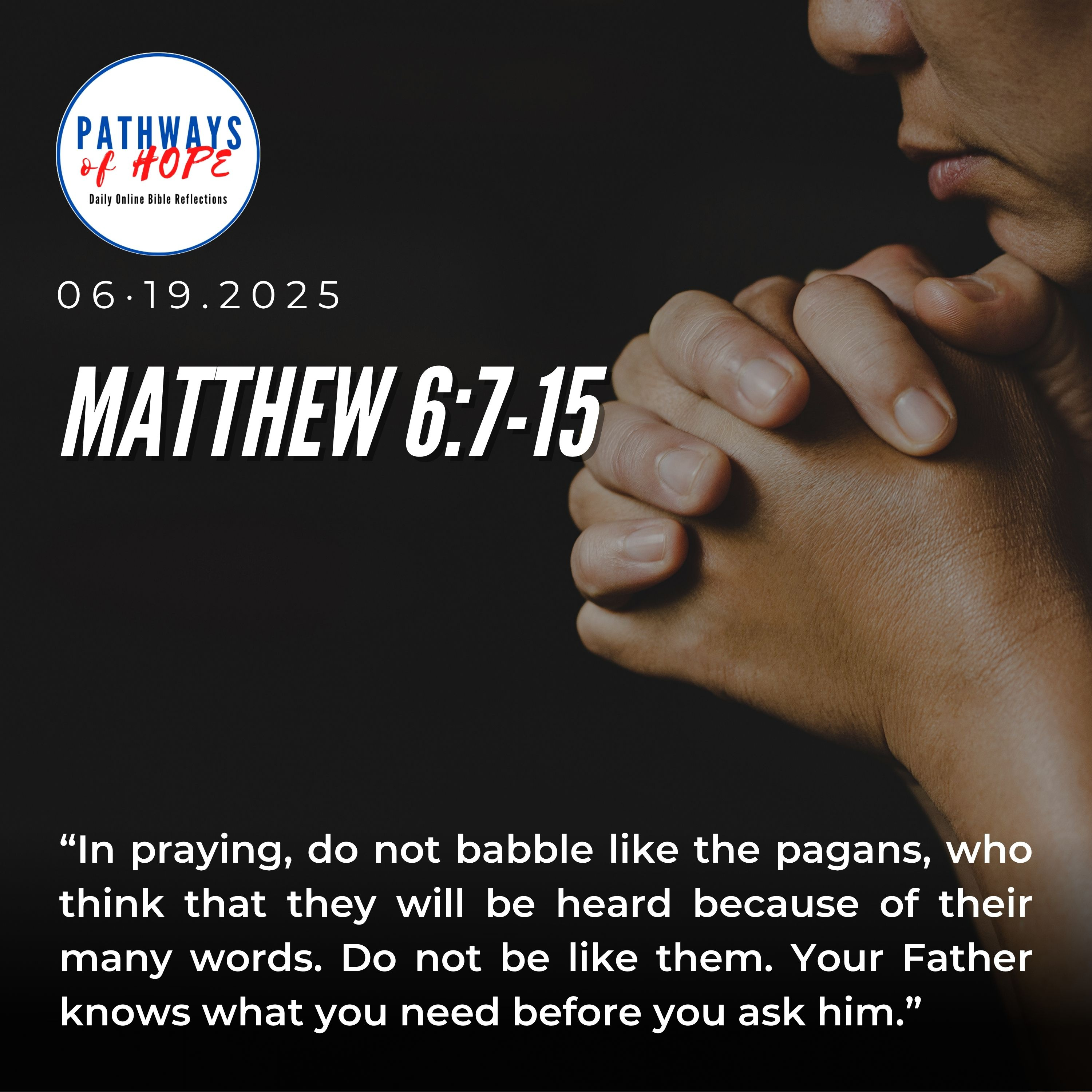PATHWAYS OF HOPE: “THE HEART OF TRUE PRAYER” episode artwork