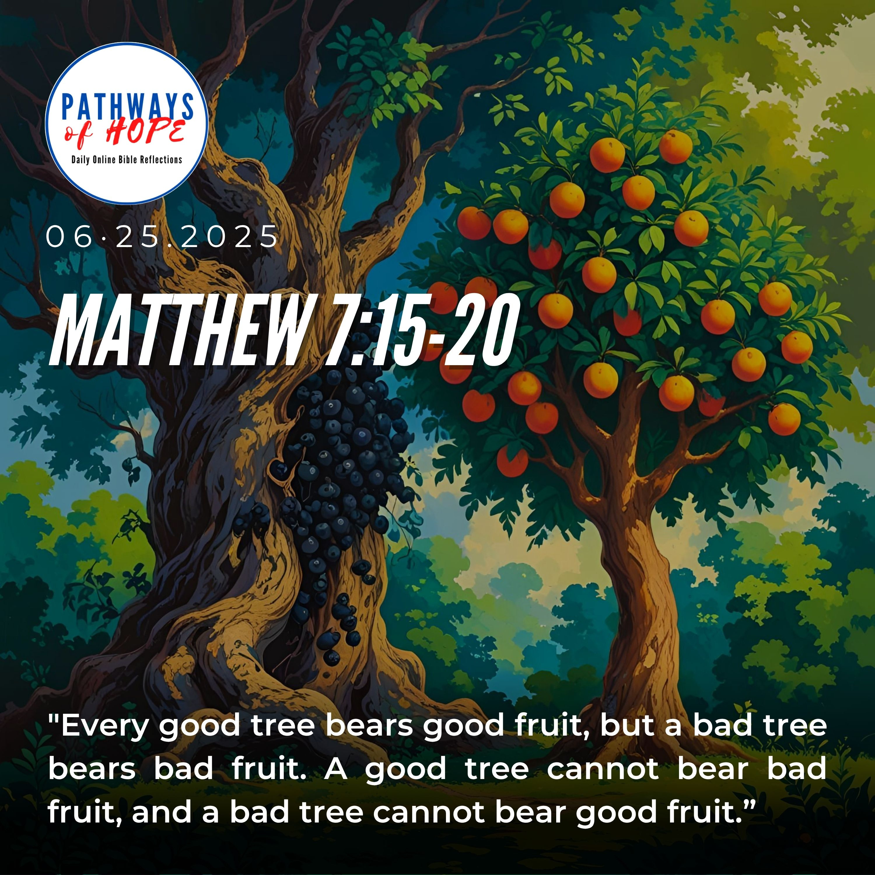 PATHWAYS OF HOPE: “GOOD TREE, GOOD FRUIT” episode artwork