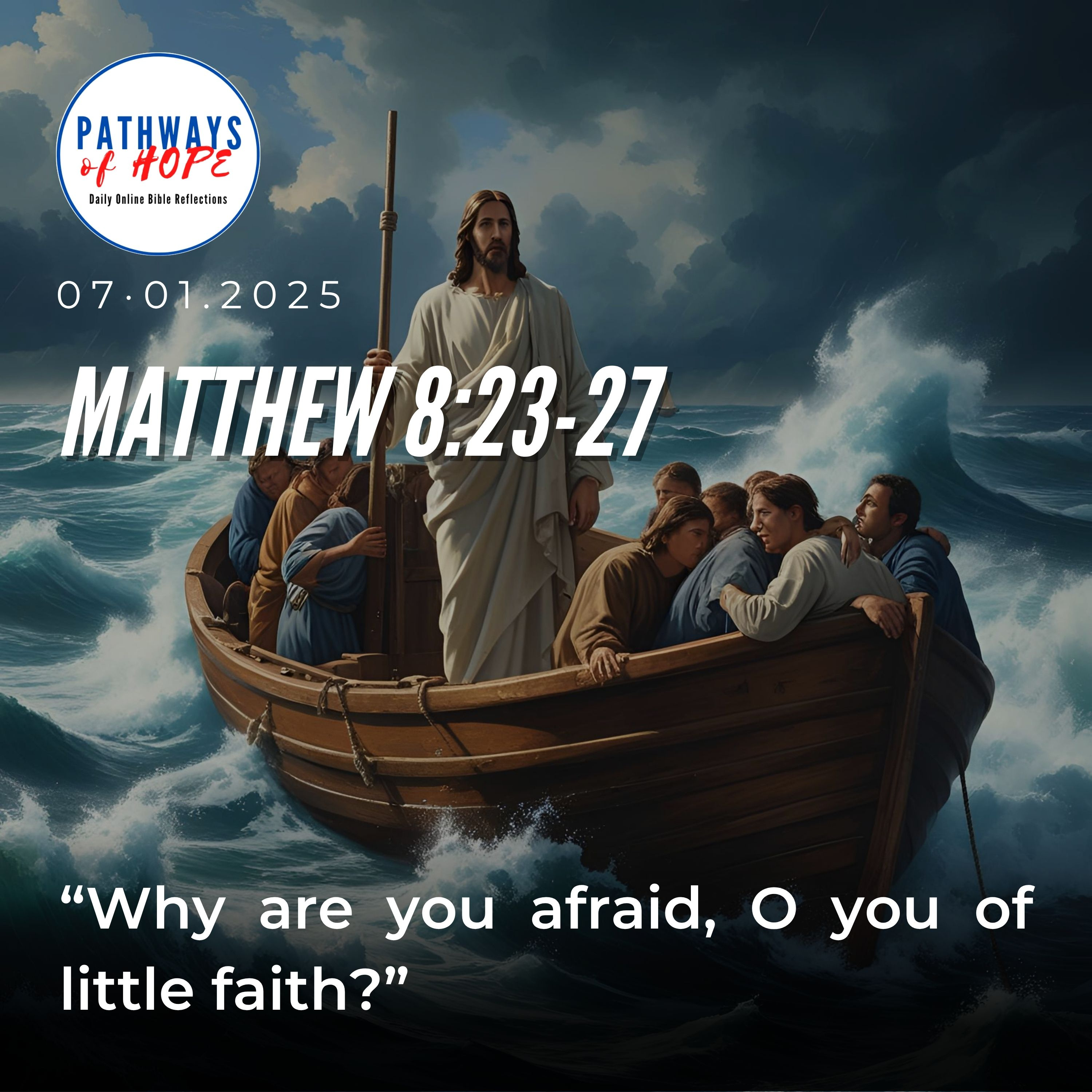 PATHWAYS OF HOPE: “FAITH IN THE MIDST OF FEAR”