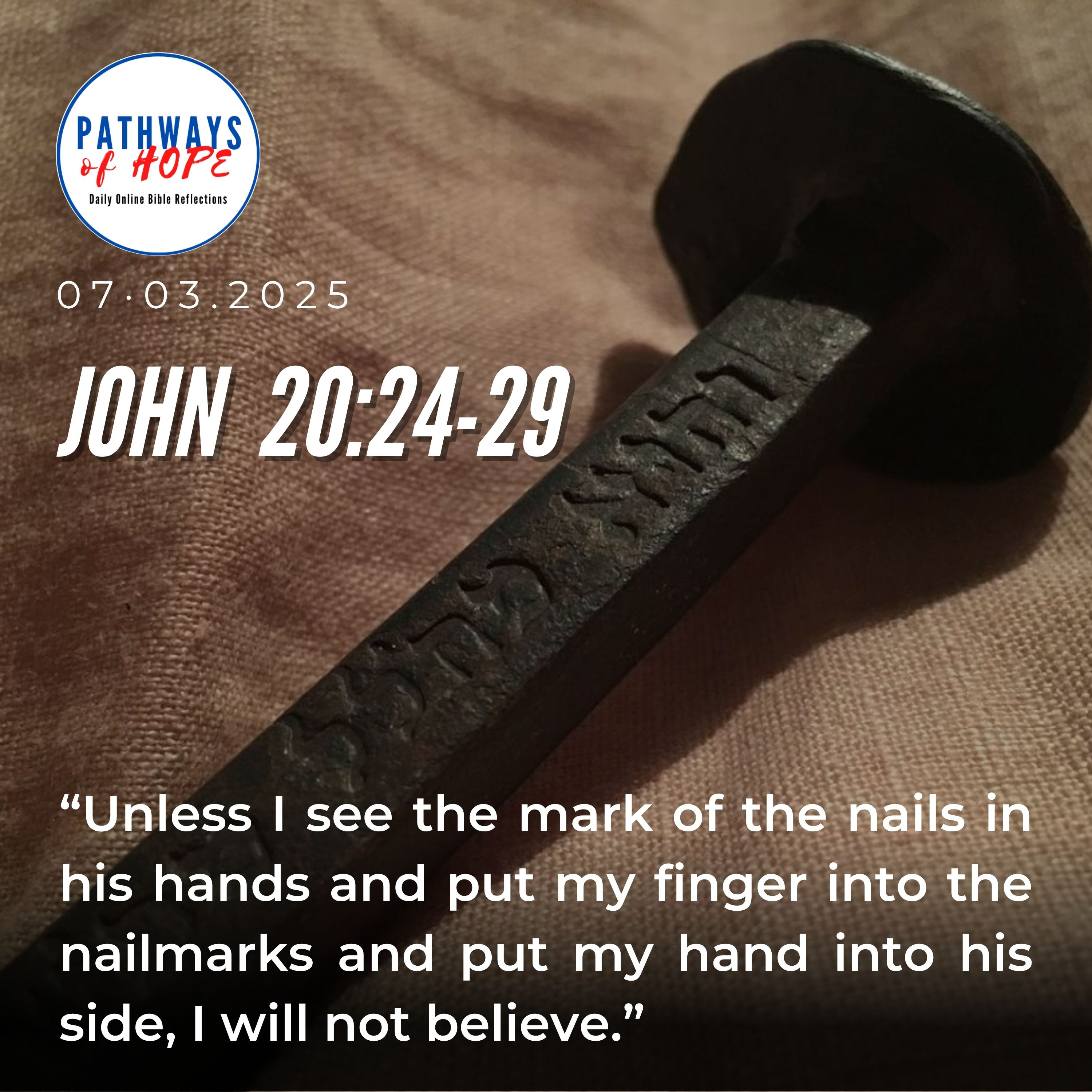 PATHWAYS OF HOPE: “DOUBT vs. UNBELIEF” episode artwork