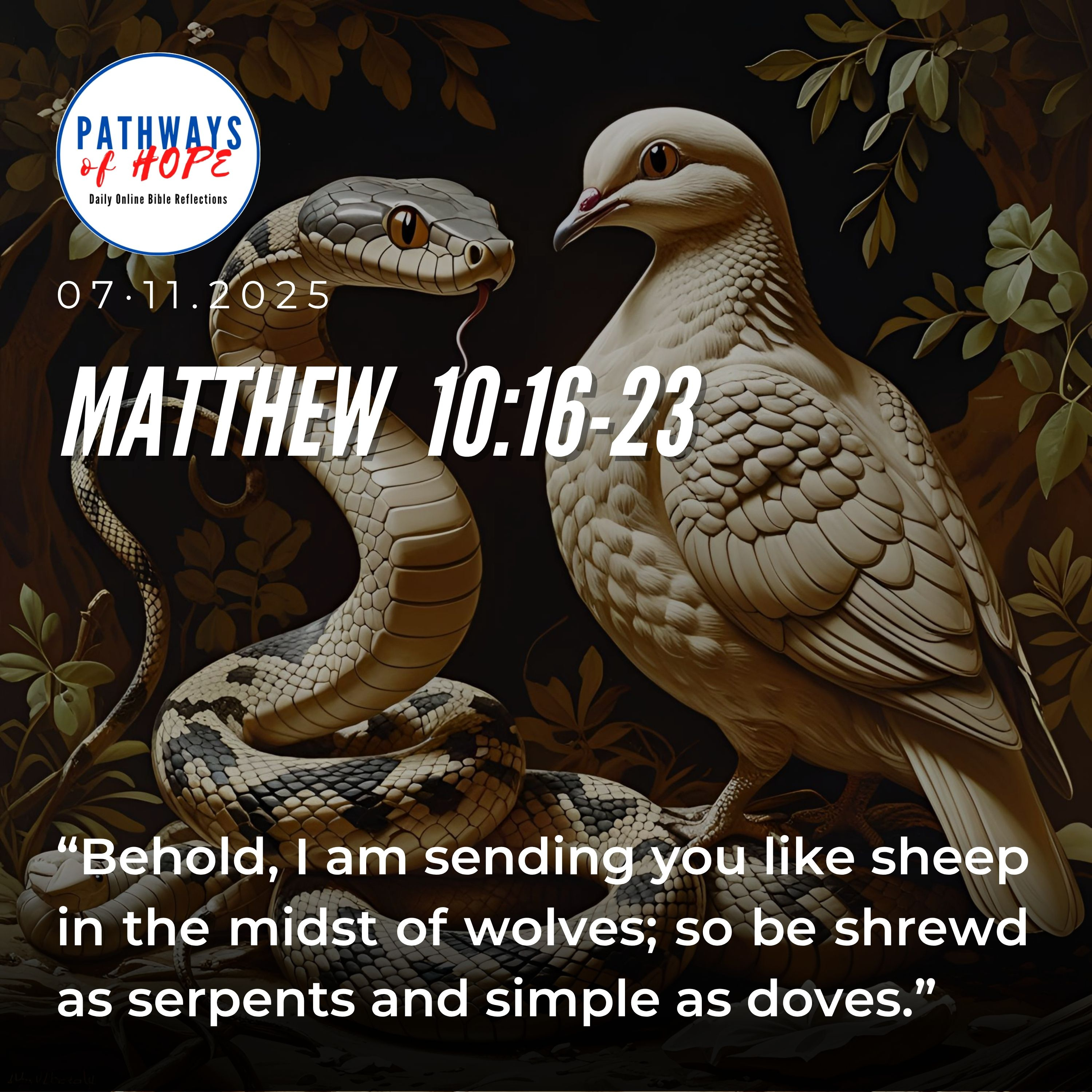 [GOSPEL OF THE DAY]: MATTHEW 10:16-23 episode artwork