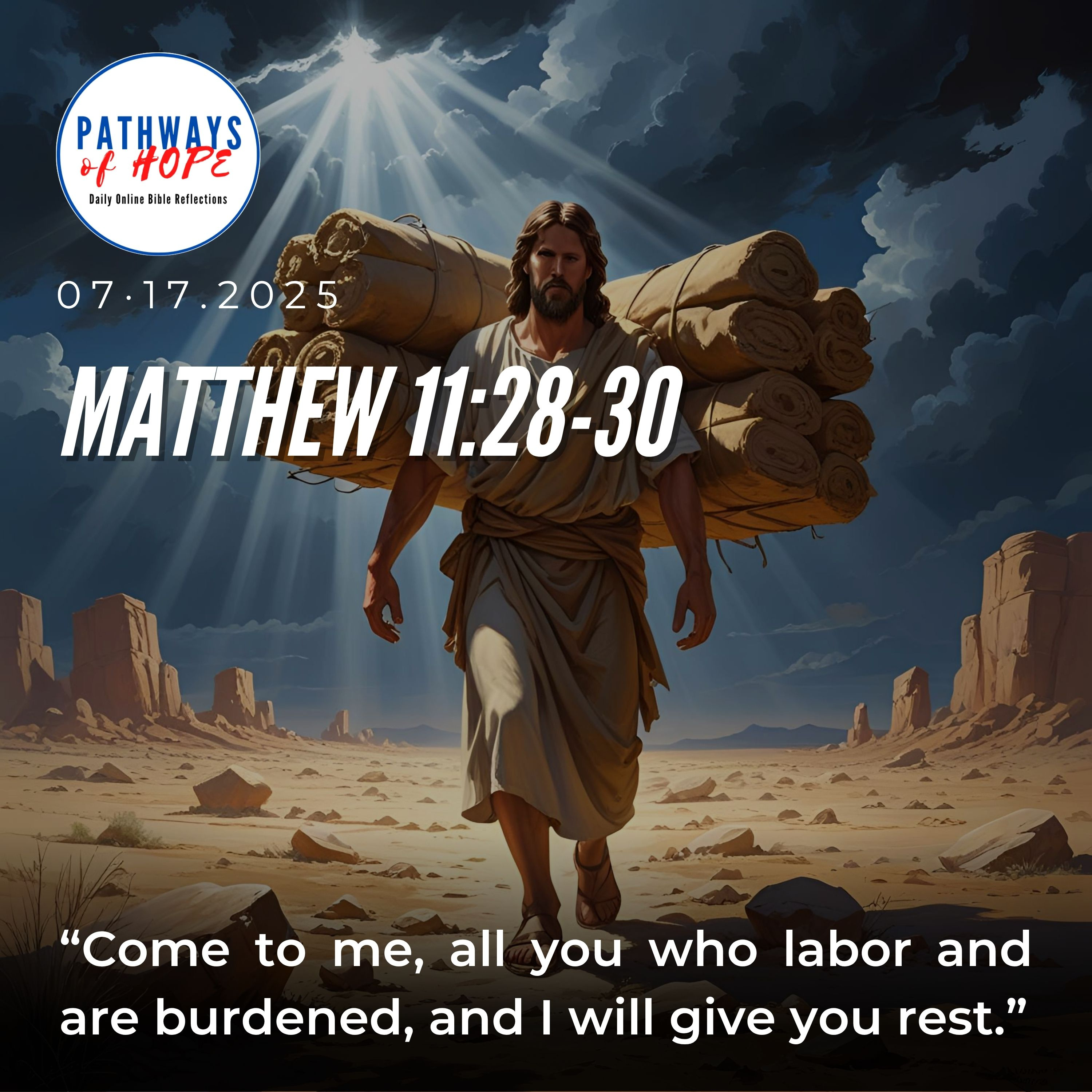 PATHWAYS OF HOPE: “LET JESUS CARRY YOUR BURDENS” episode artwork