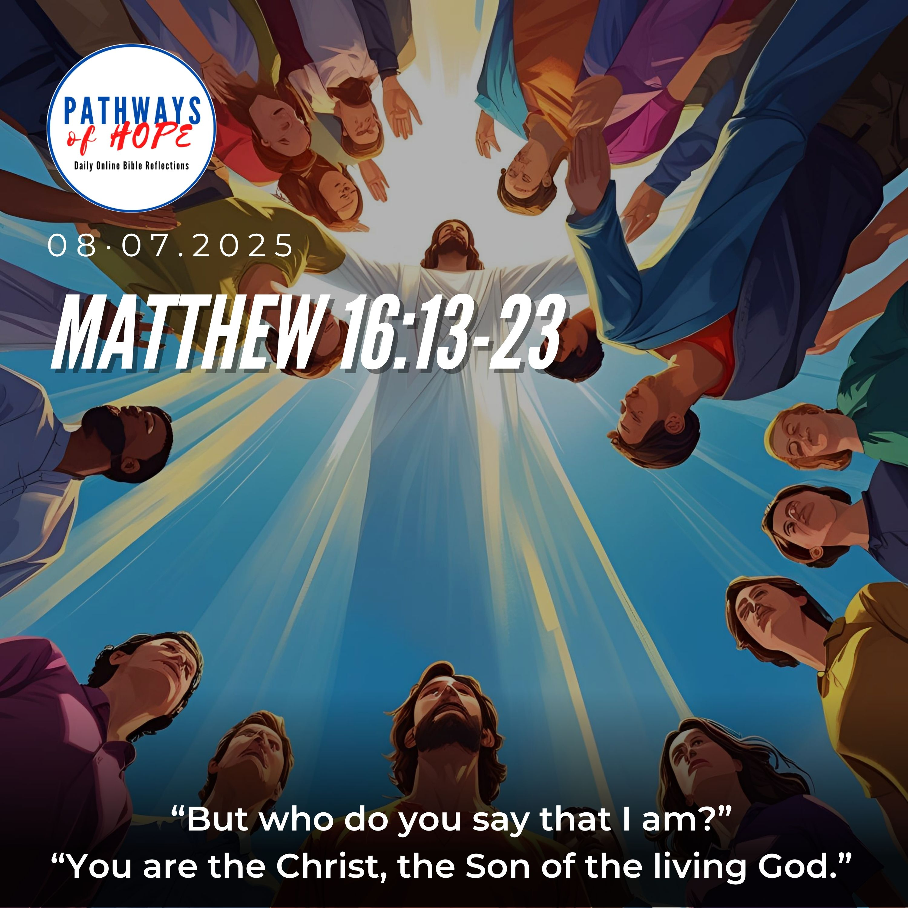 PATHWAYS OF HOPE: “WHO DO YOU SAY I AM?” episode artwork