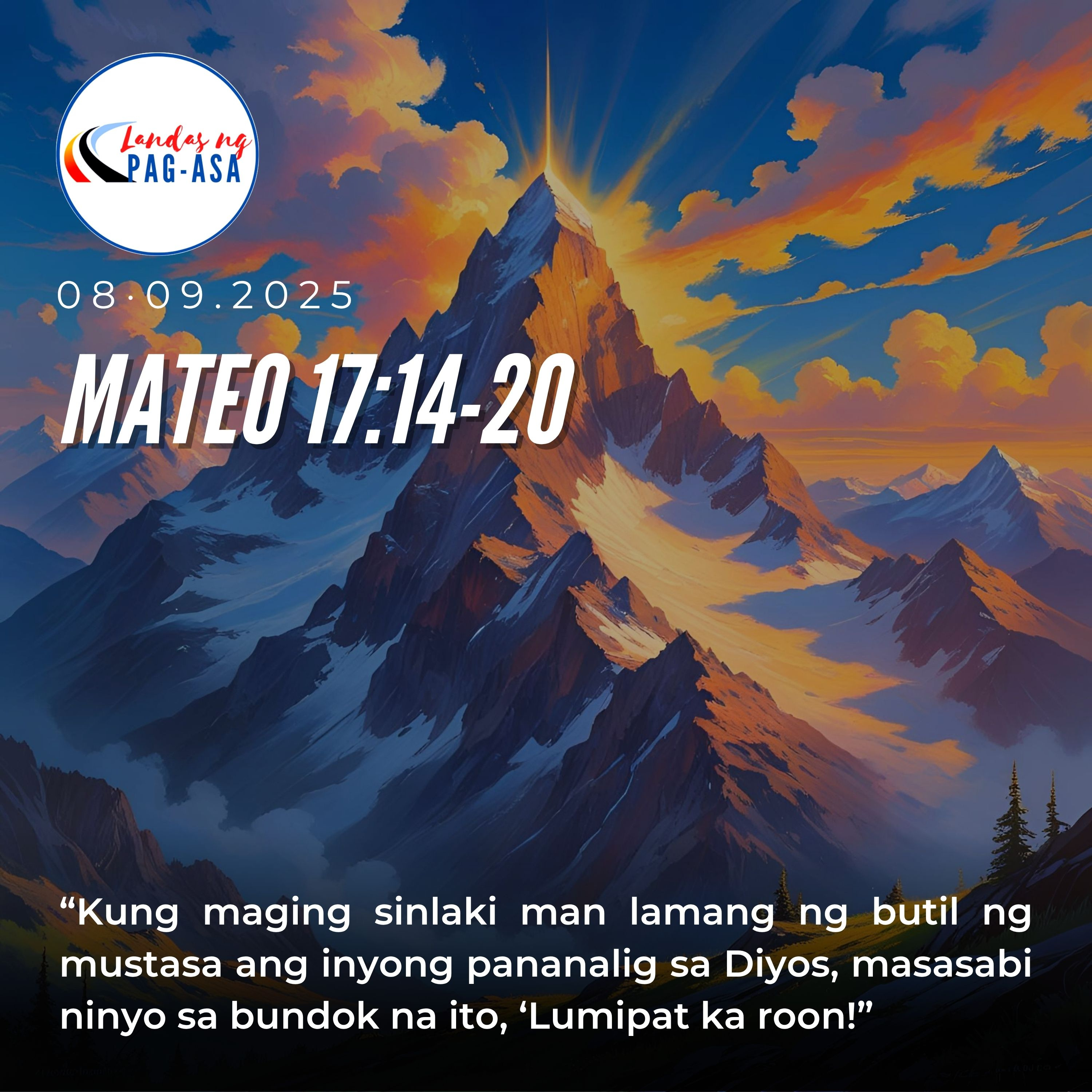 LANDAS NG PAG-ASA : “KAHIT BUTIL NG BUTO NG MUSTASA” episode artwork