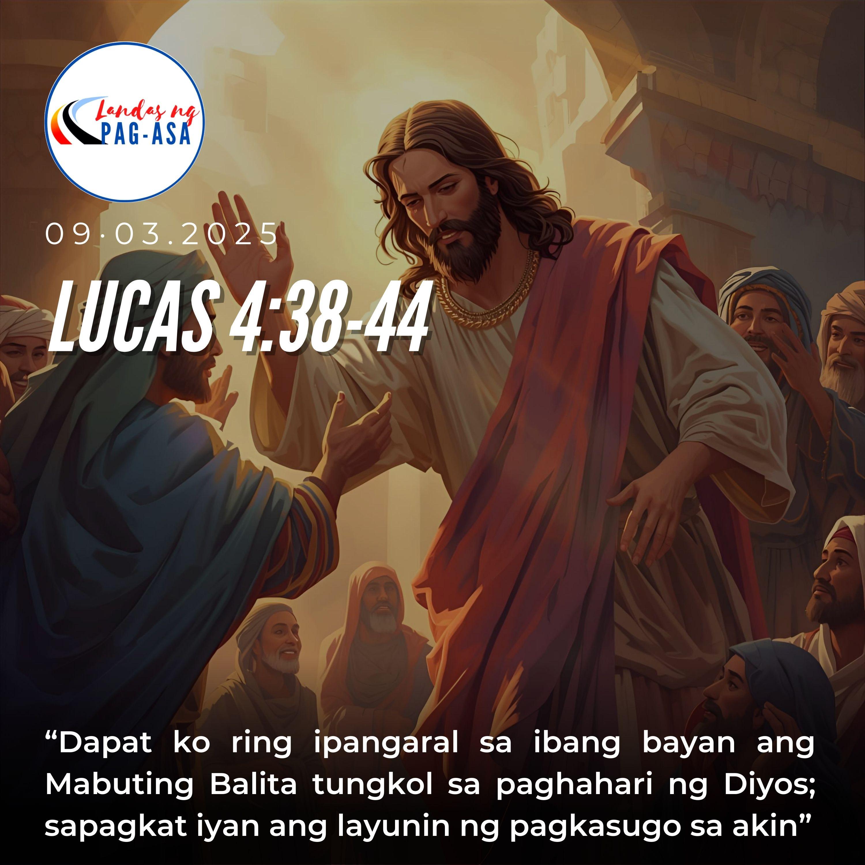 LANDAS NG PAG-ASA : “ANO ANG LAGNAT NA GUSTO MONG IPAGAMOT KAY HESUS?” episode artwork