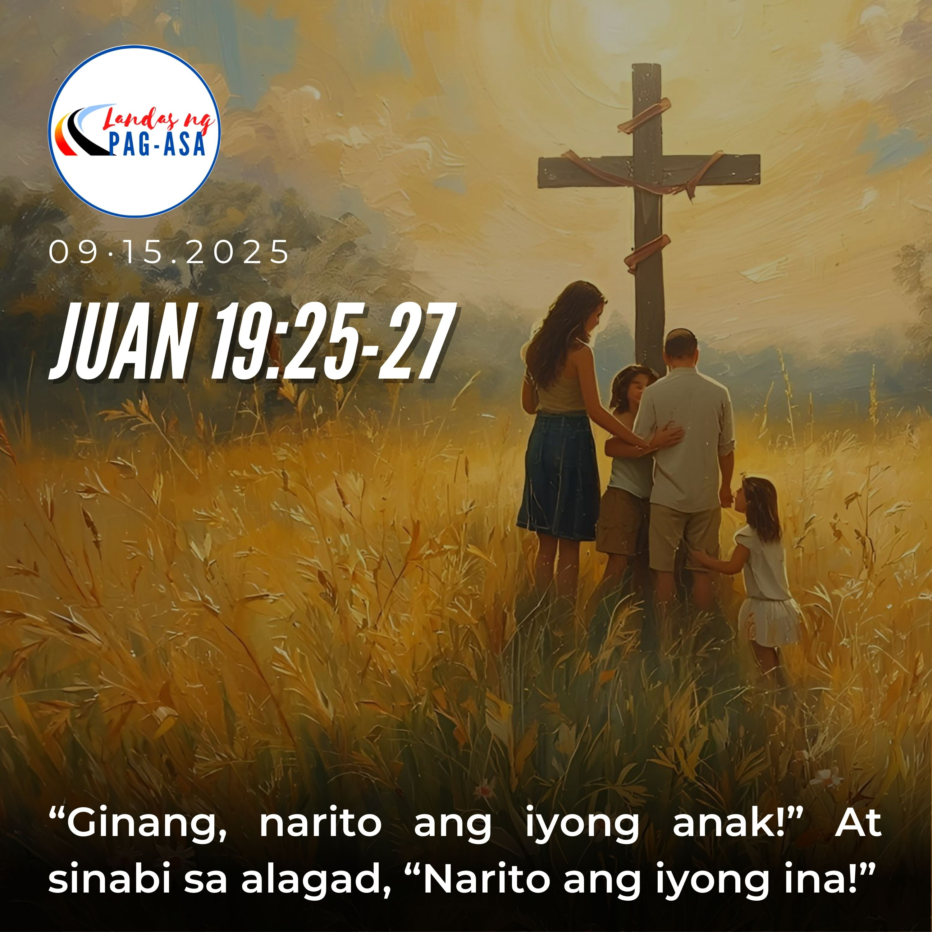 LANDAS NG PAG-ASA : “TUMAYO SA TABI NG KRUS” episode artwork