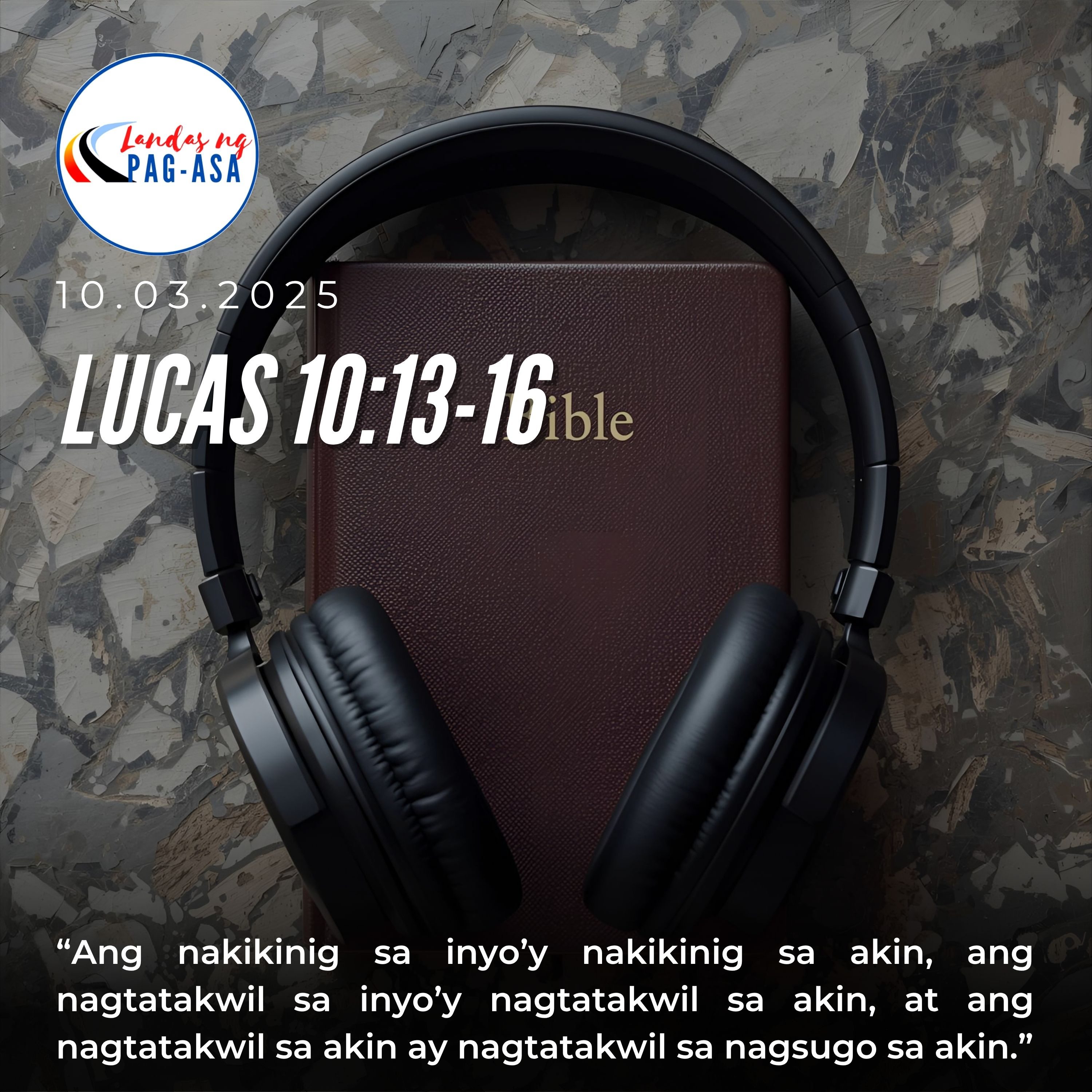 LANDAS NG PAG-ASA : “HUWAG ITAKWIL ANG MAGANDANG BALITA” episode artwork
