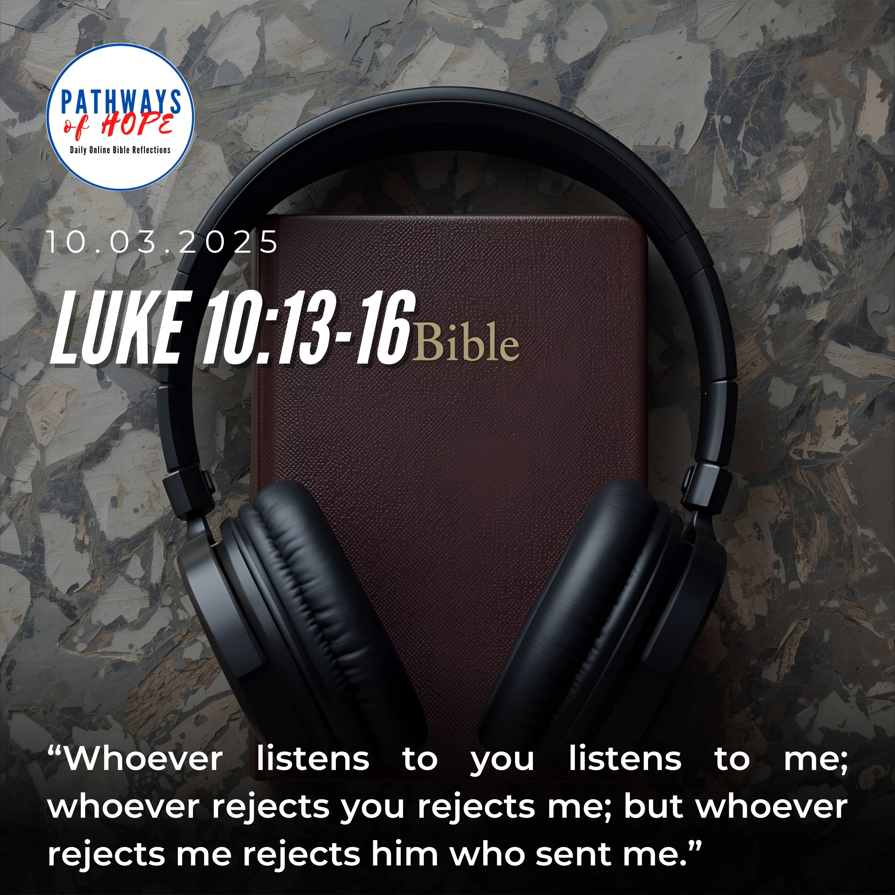 PATHWAYS OF HOPE: “REJECTING THE MESSENGER, REJECTING GOD” episode artwork