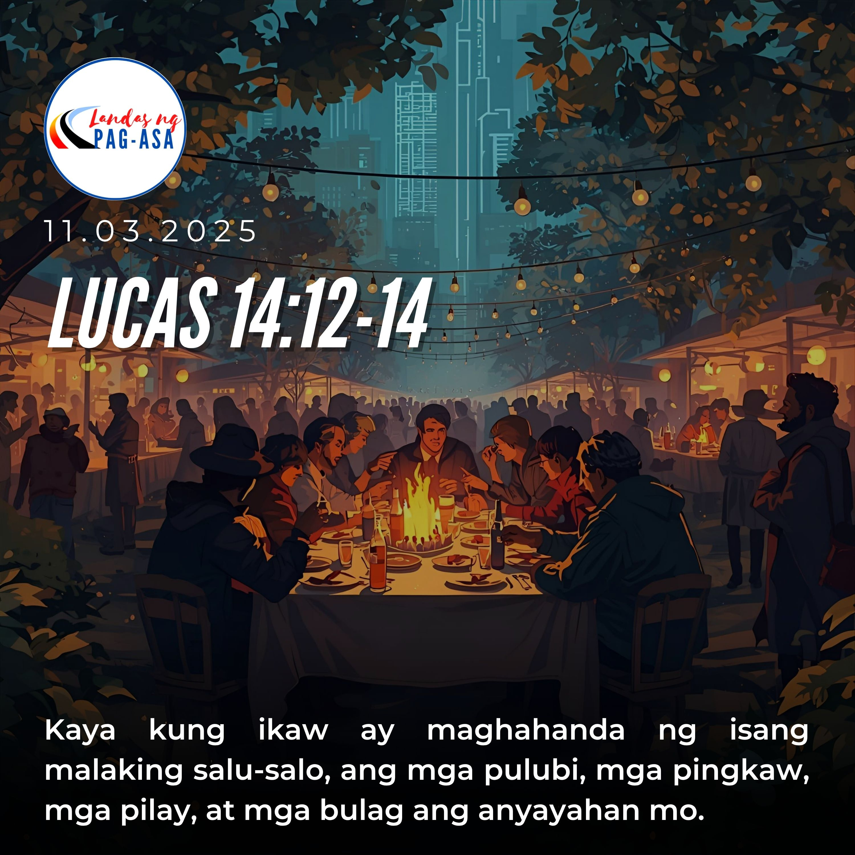 LANDAS NG PAG-ASA : “SALU-SALO SA LANGIT” episode artwork