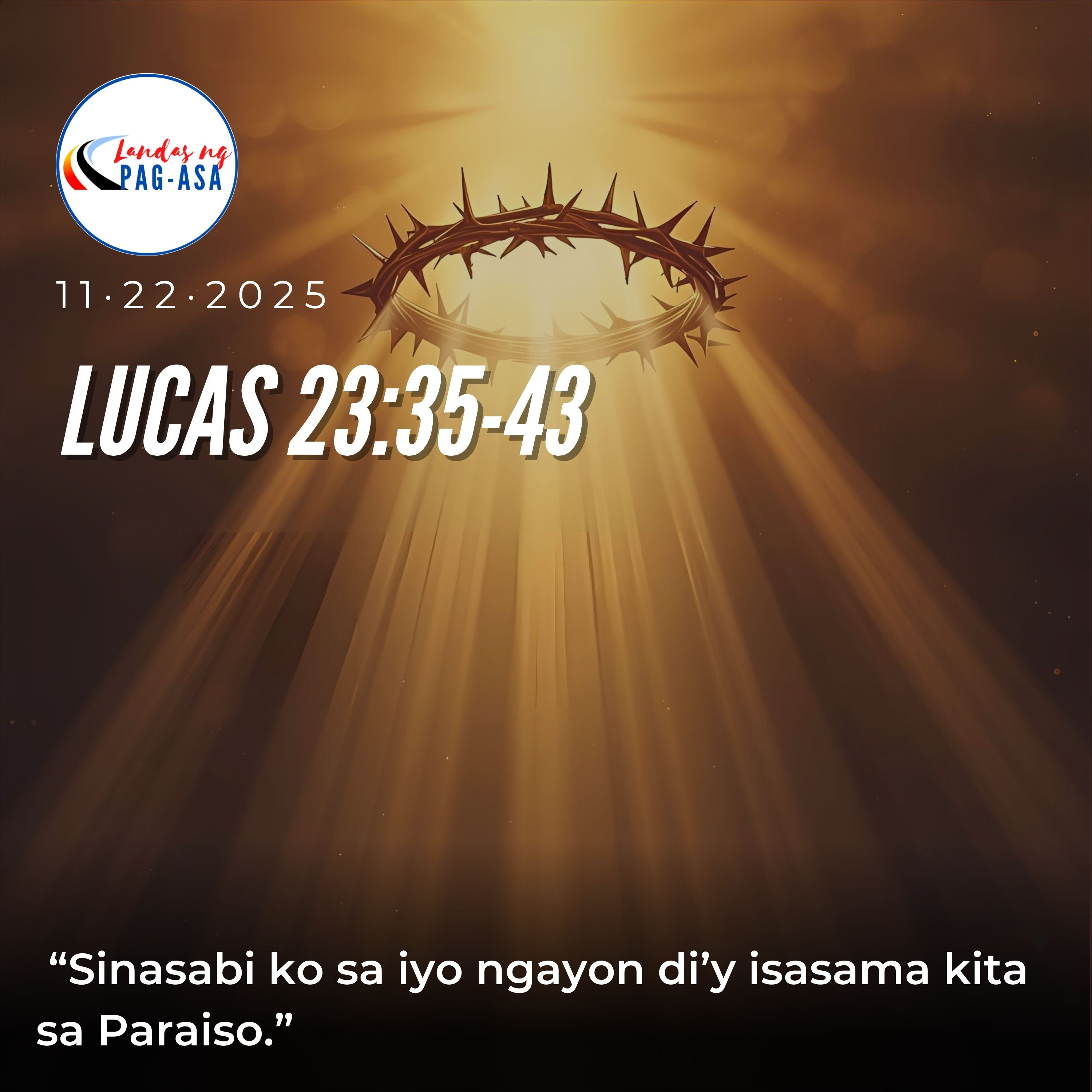 LANDAS NG PAG-ASA : “KRISTONG HARI” episode artwork