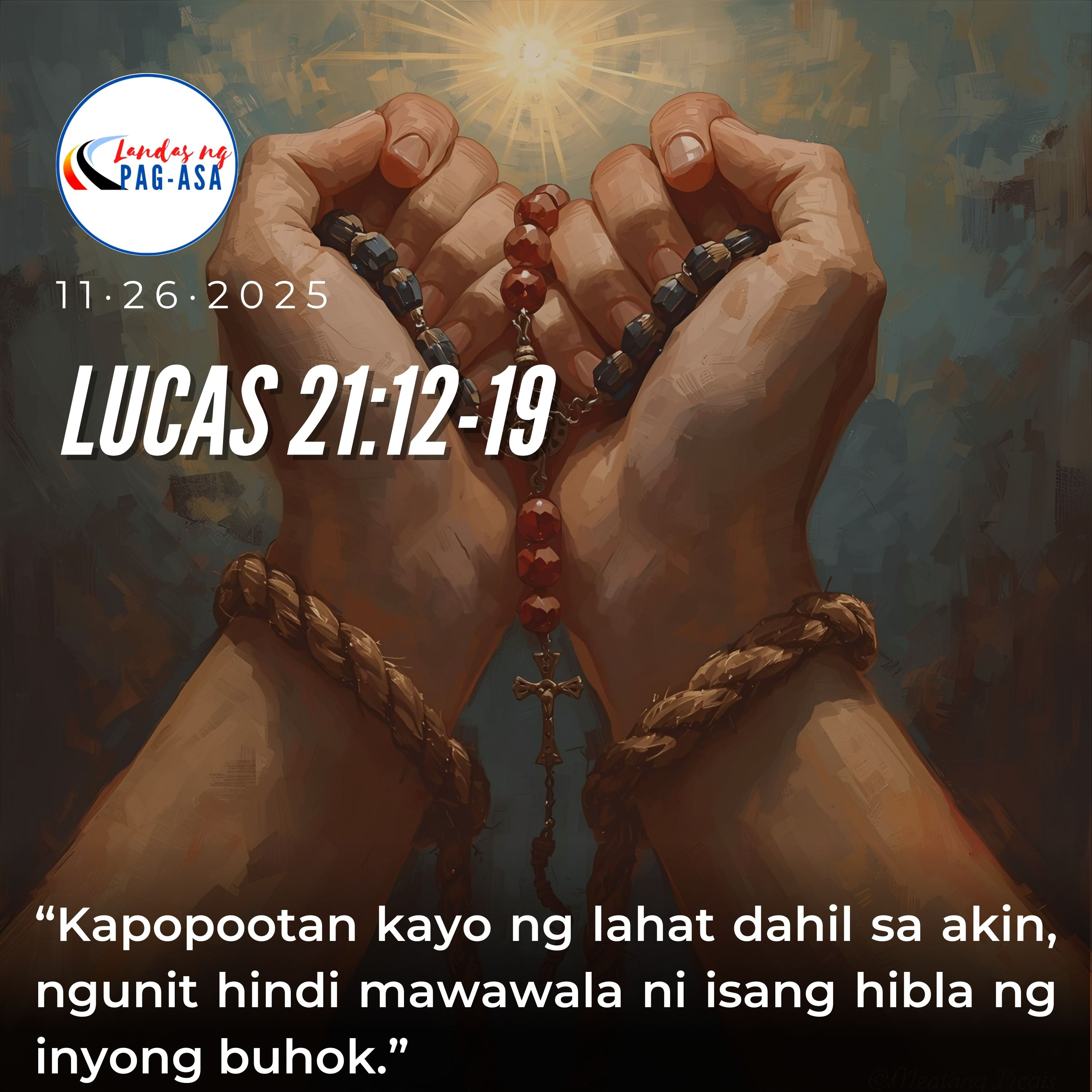 LANDAS NG PAG-ASA : “PAGSUNOD AT PAG-UUSIG” episode artwork