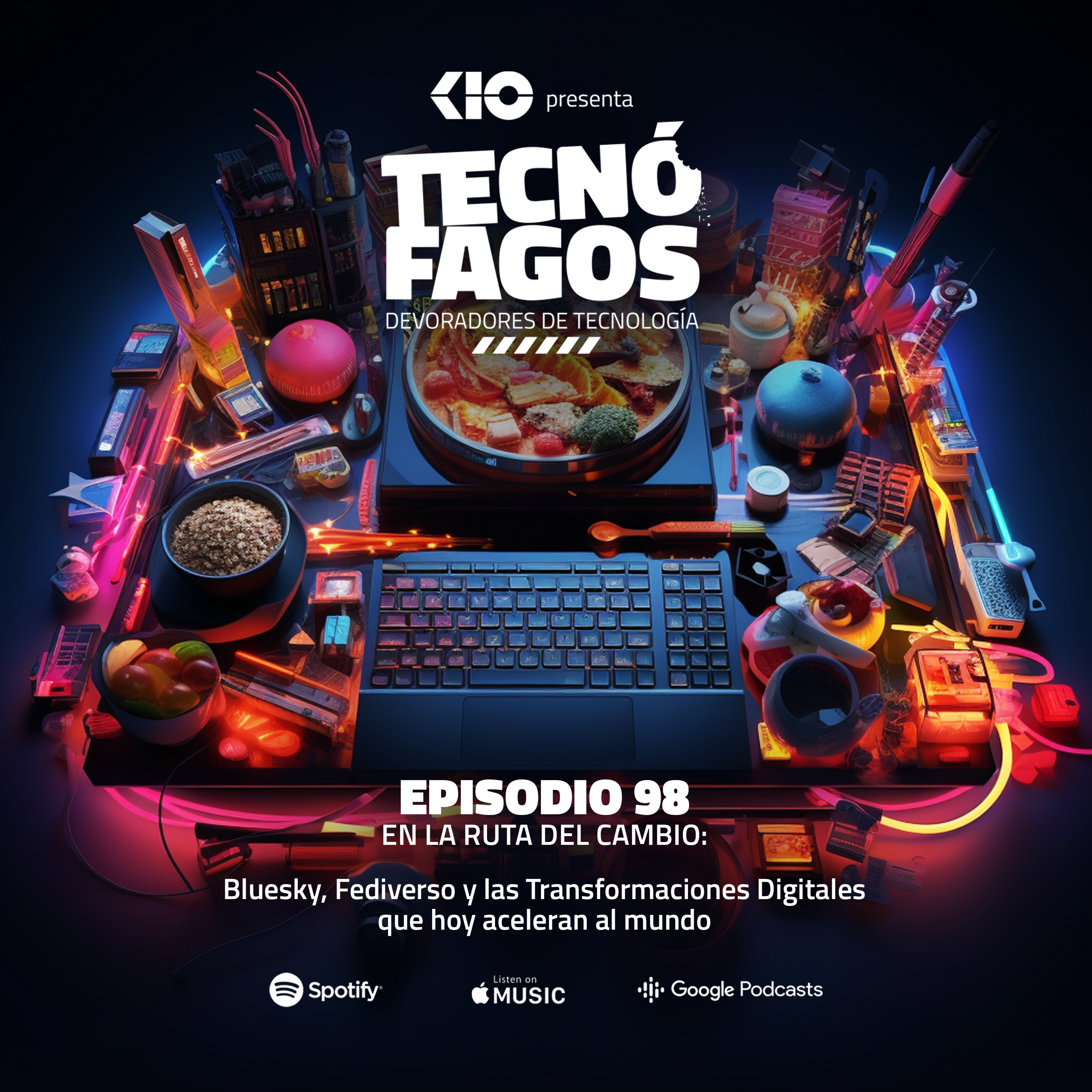 Tecnófagos. Devoradores de tecnología.