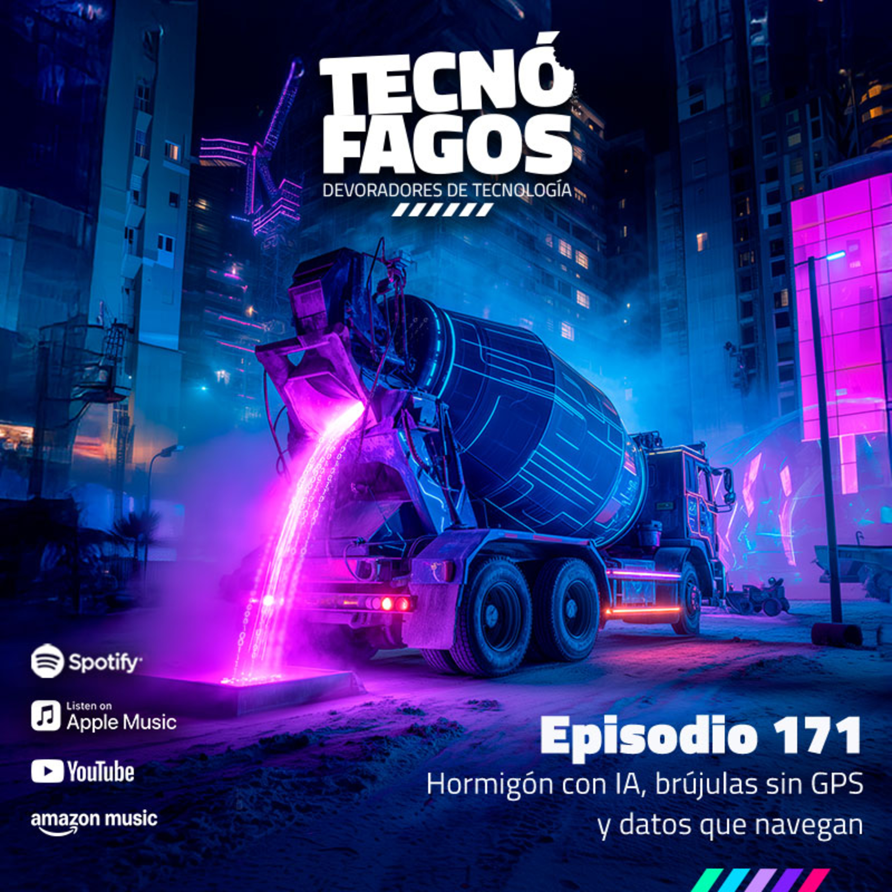 Ep. 171: Hormigón con IA, brújulas sin GPS y datos que navegan